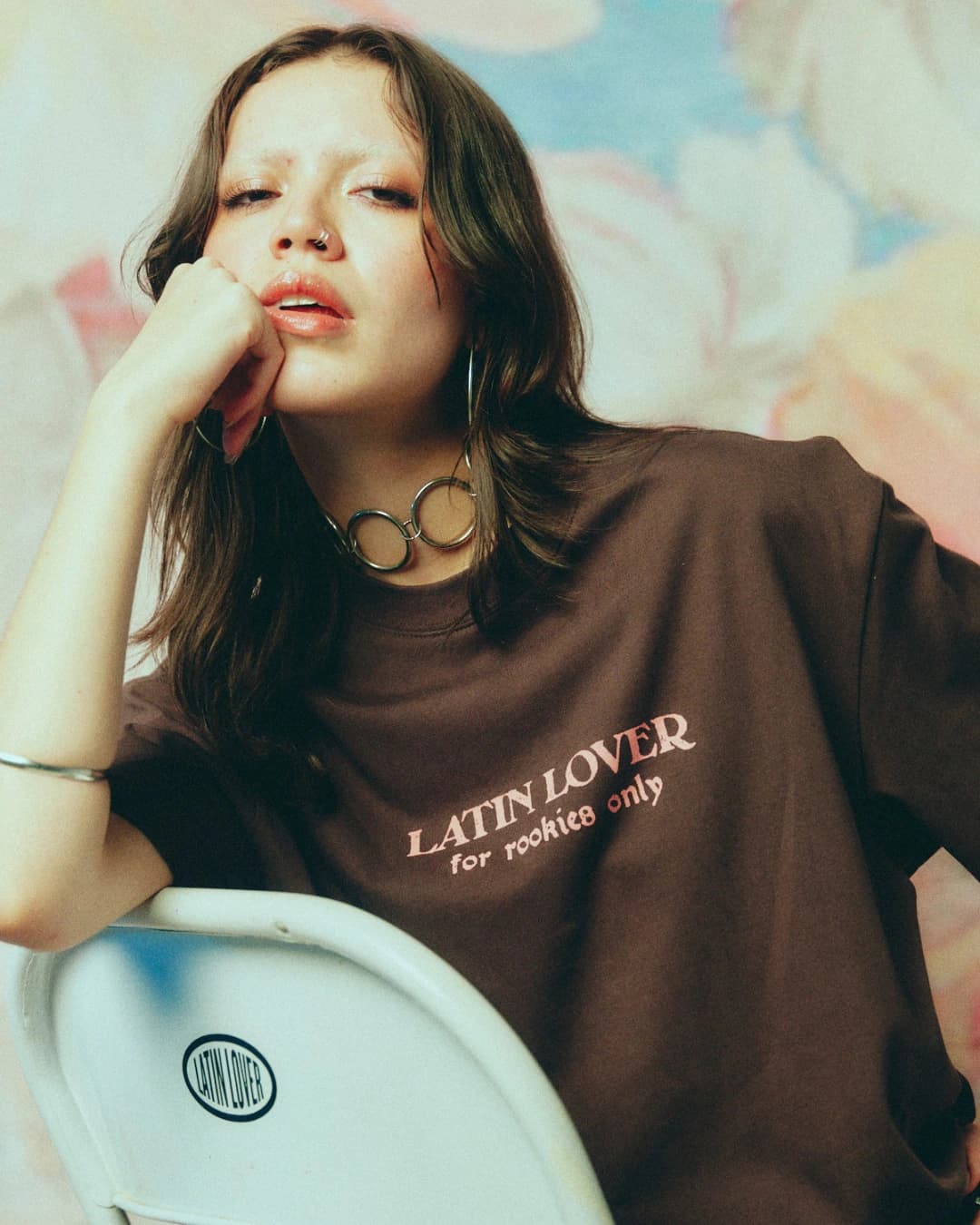 CAMISETA DOMINATION LESSONS CHOCOLATE OVERSIZED - imagen 3