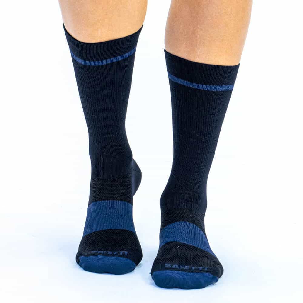 MEDIAS CICLISMO  VENTI 8" BLUE UNISEX - imagen 1