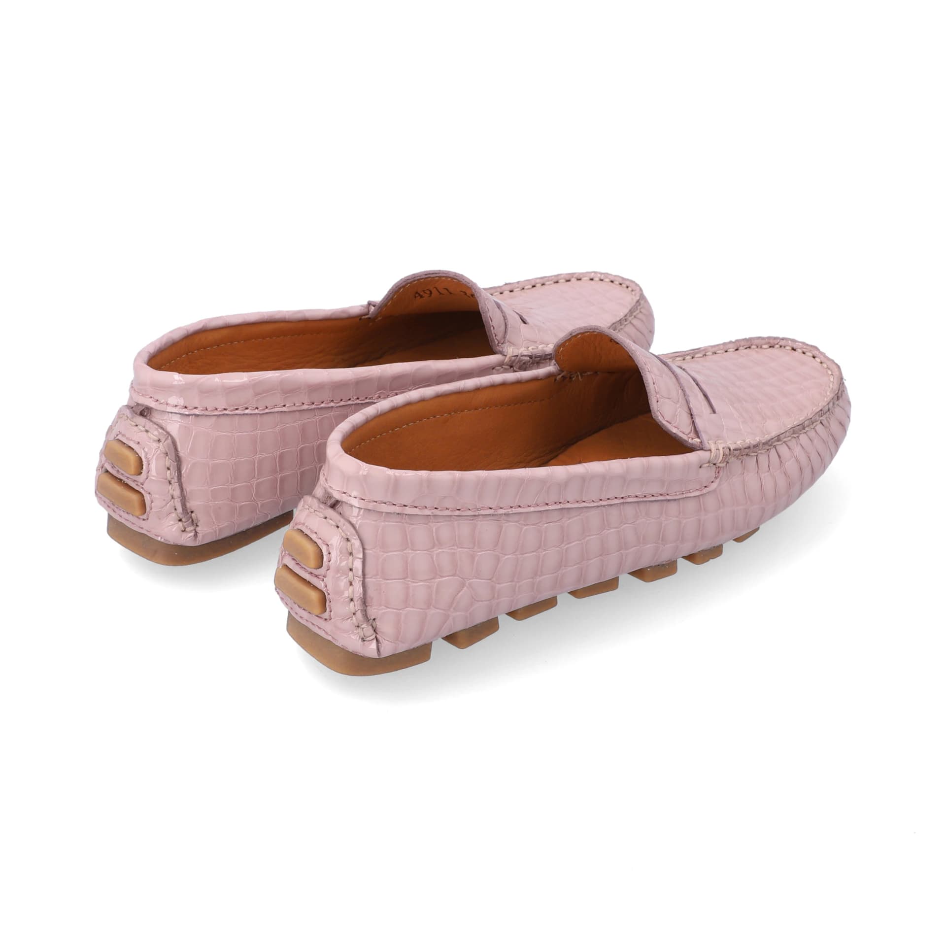 Mocasines Mujer Penny Cuero Maggie Rosa - imagen 2