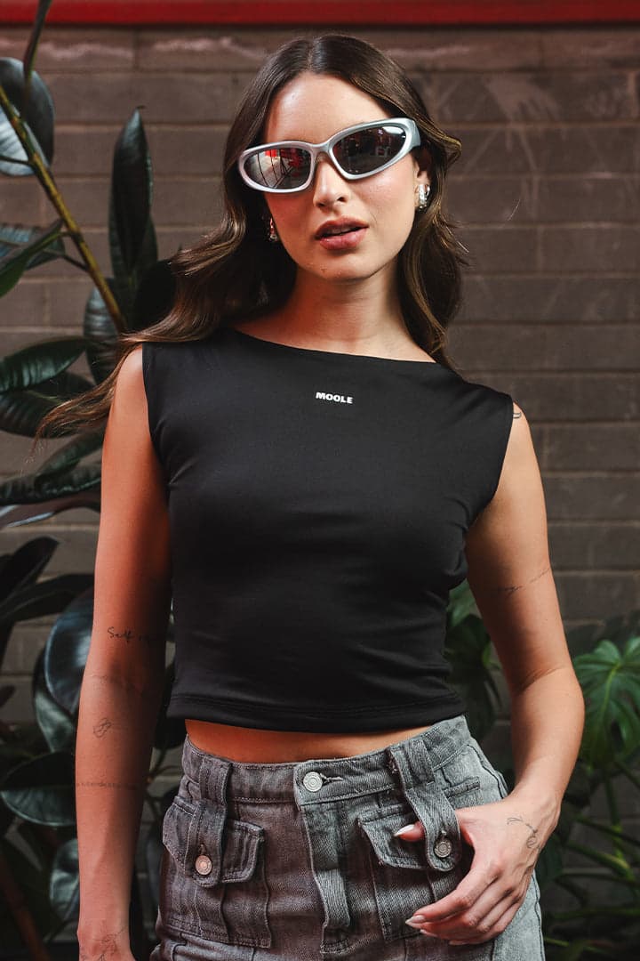BLUSA SABRINA EN LICRA - imagen 3