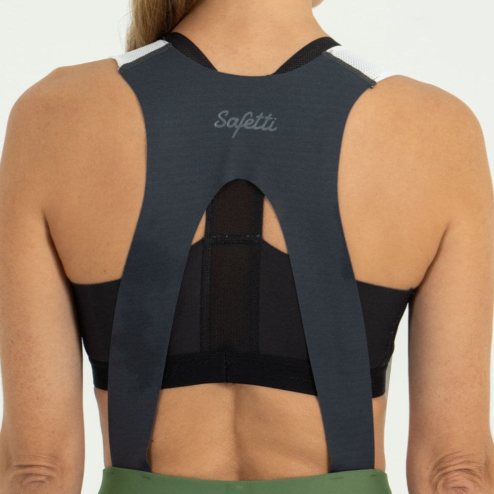 PANTALONETA CICLISMO CON CARGADERAS GIRONA OLIVA PARA MUJER - imagen 3