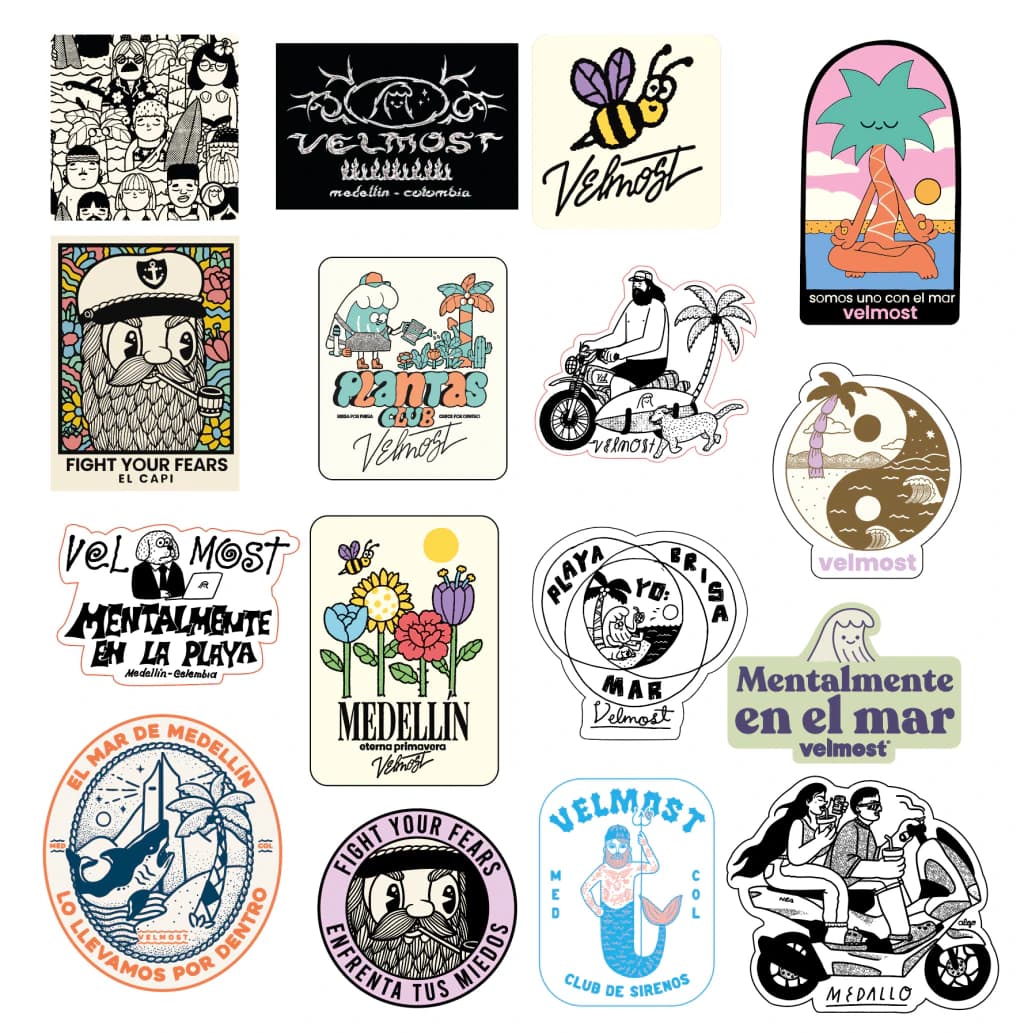 Sticker pack x 10
