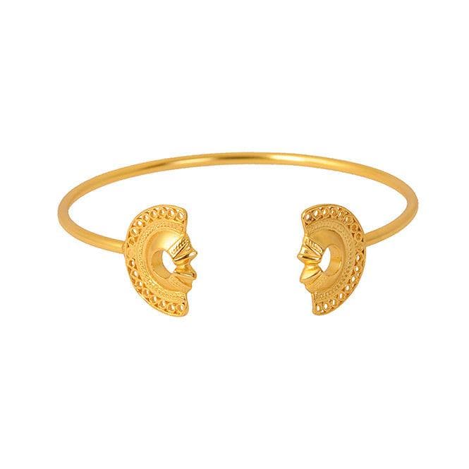 Pulsera de Aro Nariguera Semilunar Tairona - imagen 2