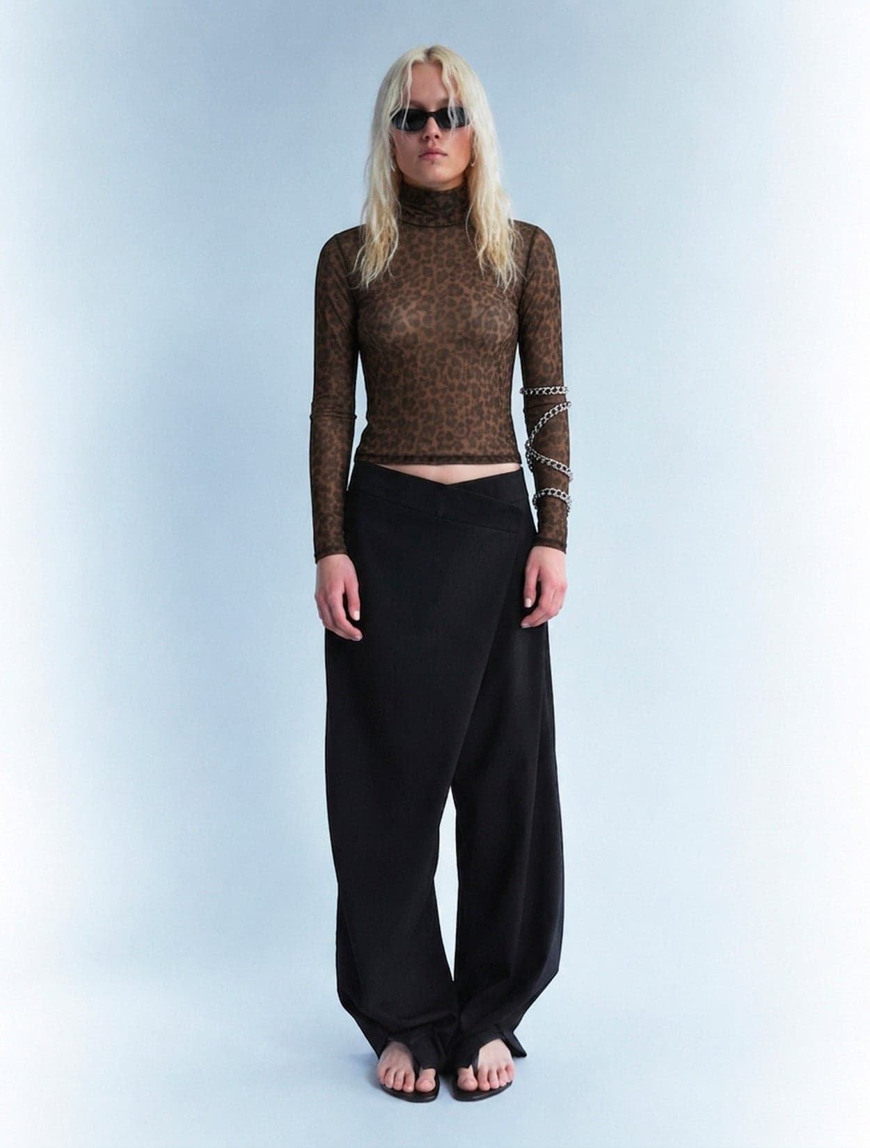 CAMISA MESH LEOPARDO - imagen 1