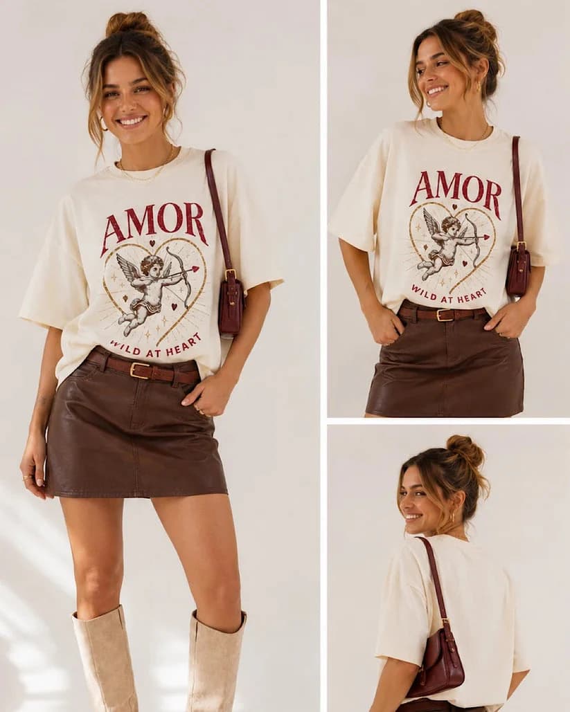 Camiseta Amor Blanco - imagen 4