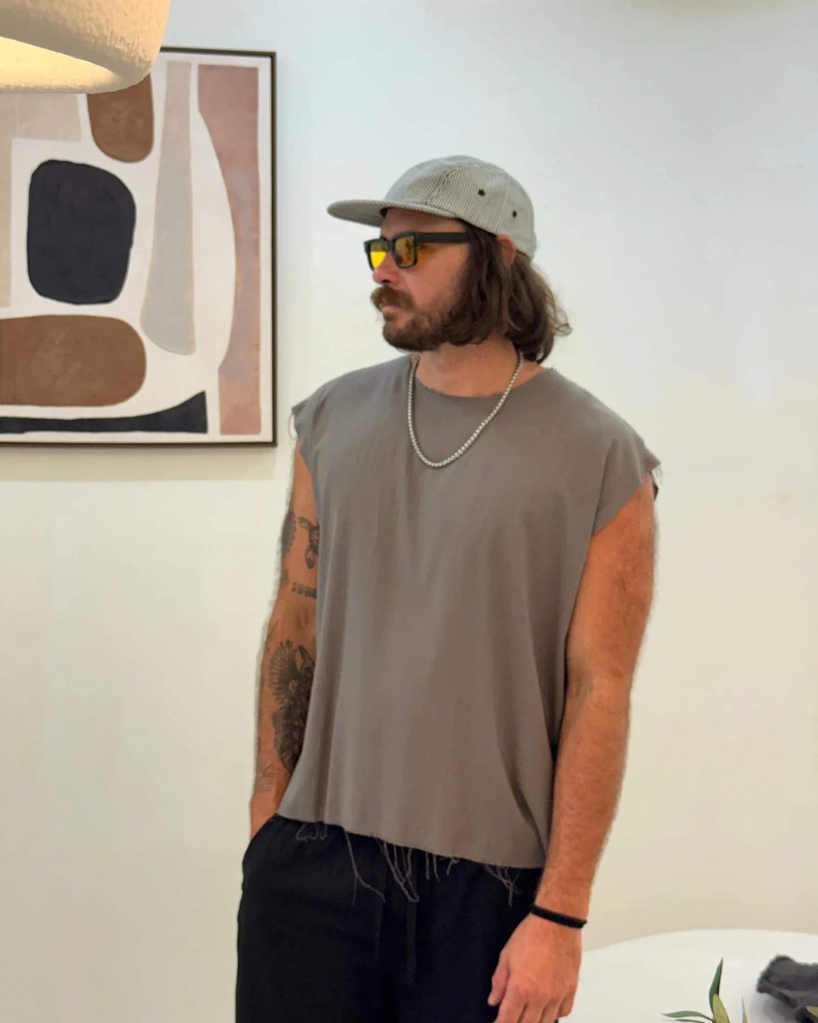 Camiseta ocaso gris - imagen 1