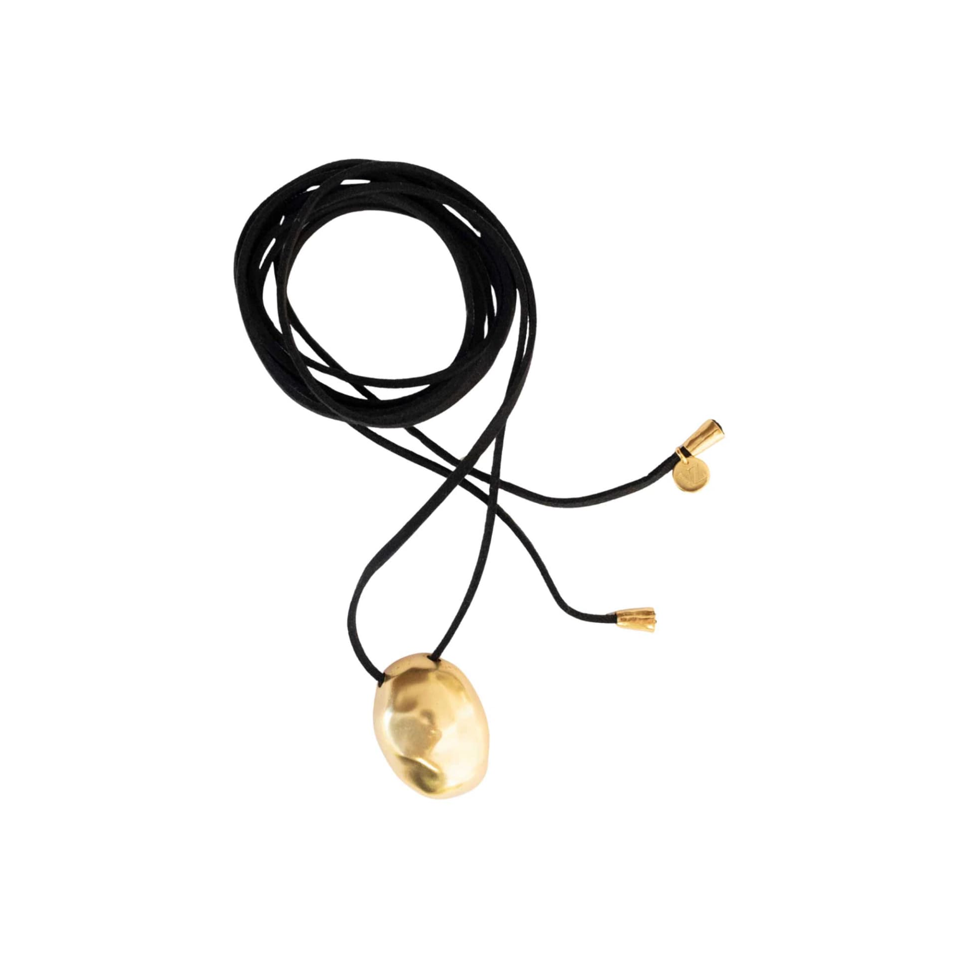 Leather Necklace - imagen 1