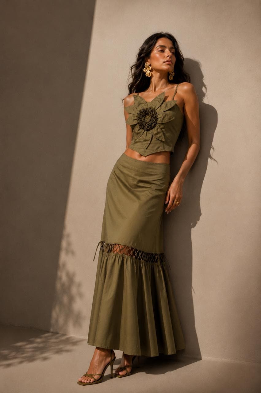 Crop Top Nogal Verde - imagen 4
