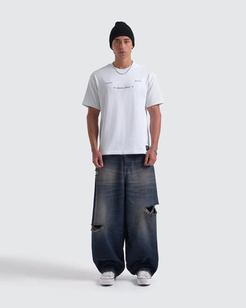 Camiseta Blanca Slim Fit Gracefall - imagen 3