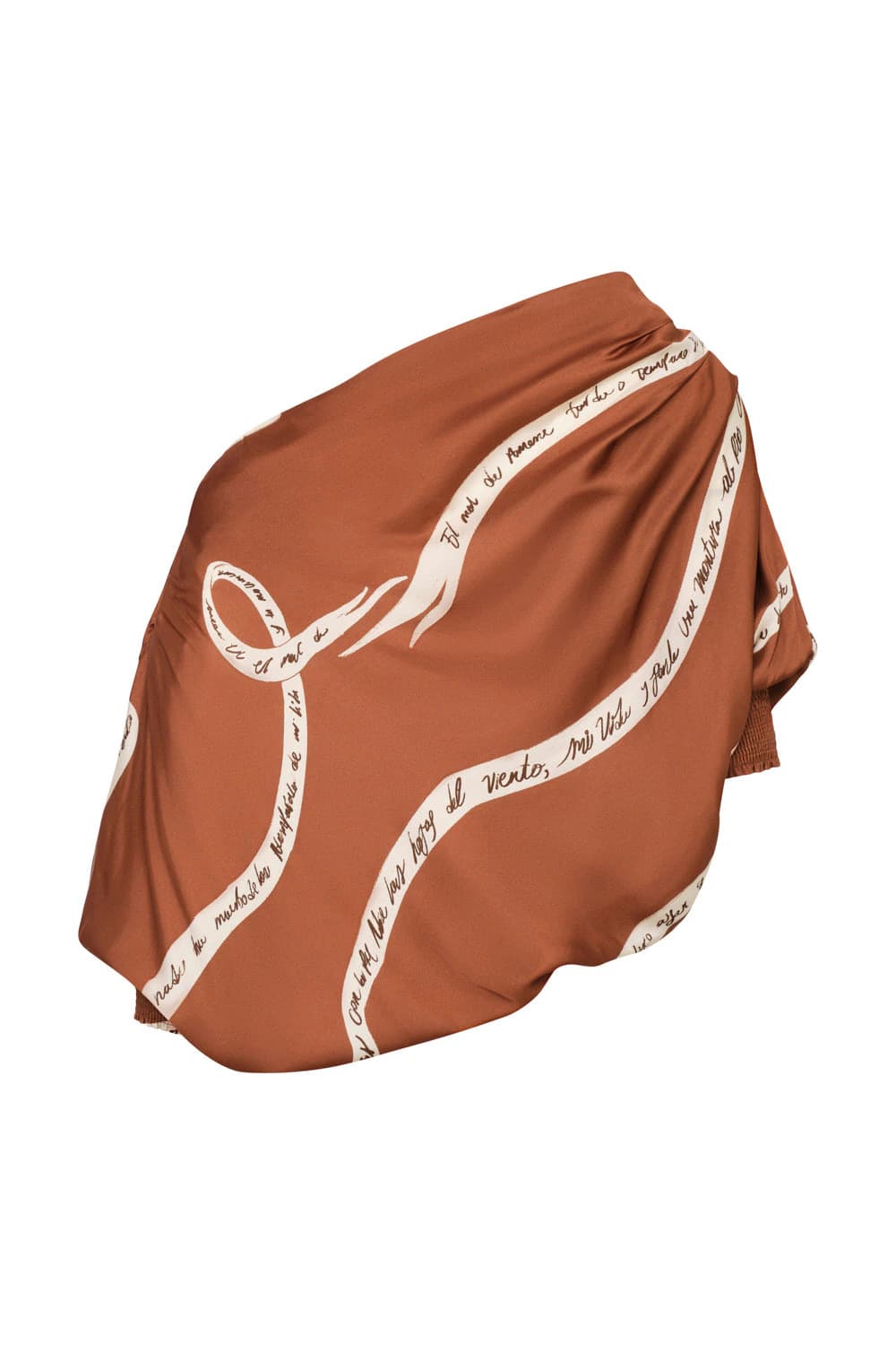 Blusa new adelle ivory coffee - imagen 3