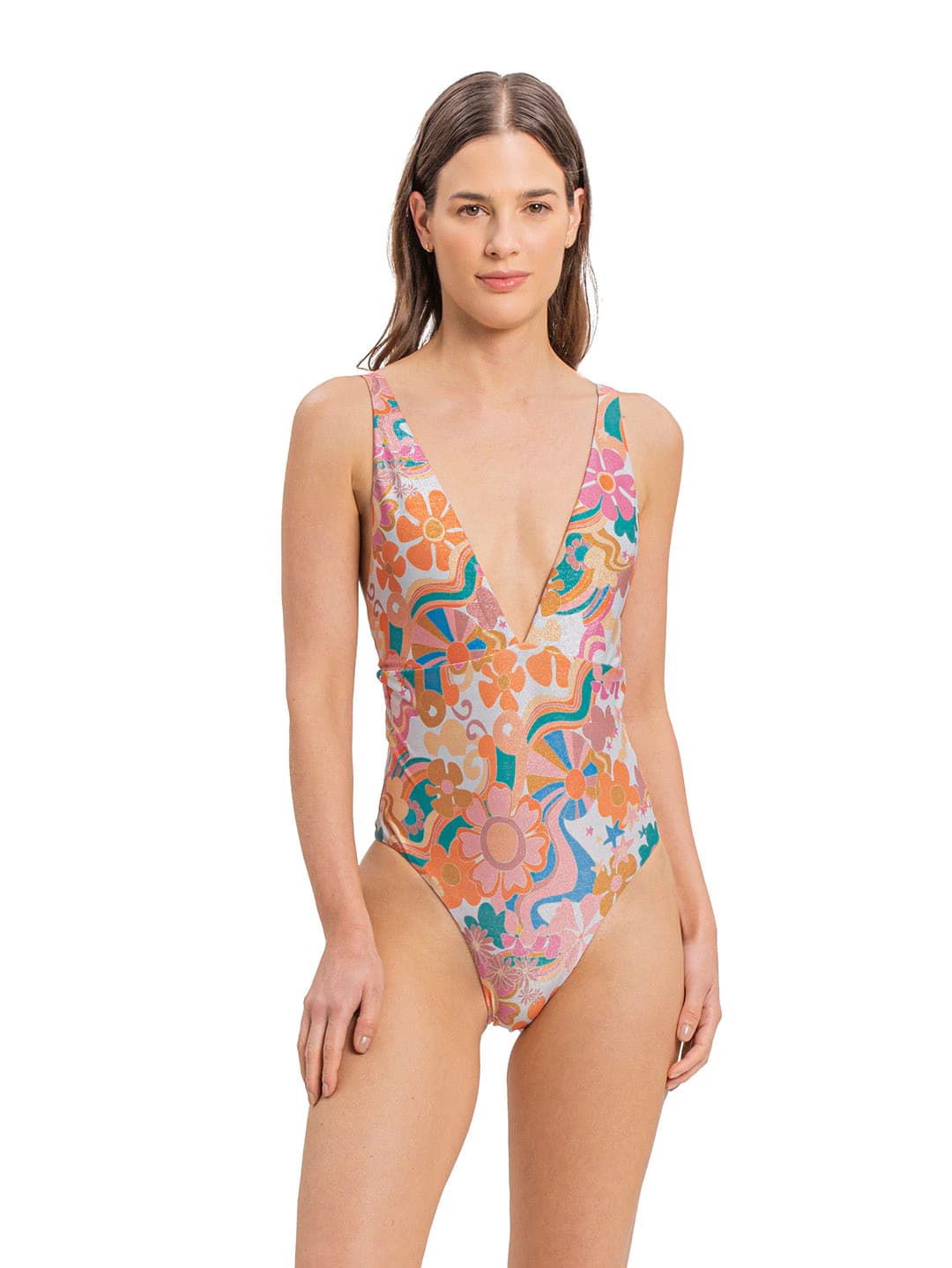 Vestido De Baño Enterizo Cosmic Vibe Delmare - imagen 1