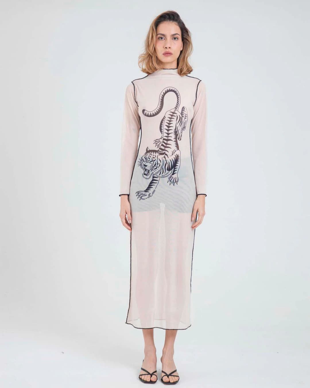 TIGER MESH DRESS - imagen 1