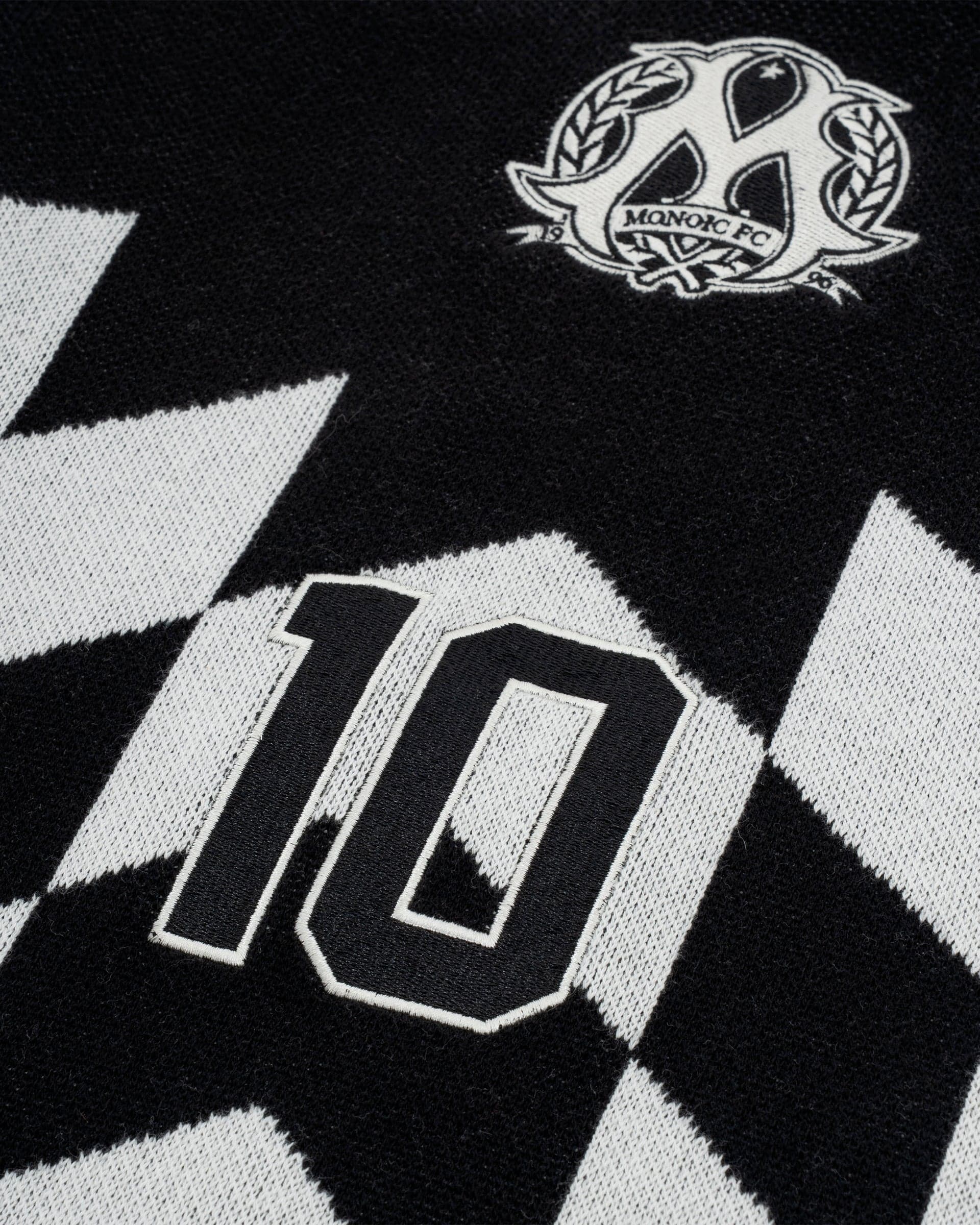 Fútbol Jersey Knit Manga Larga - Negro - imagen 3
