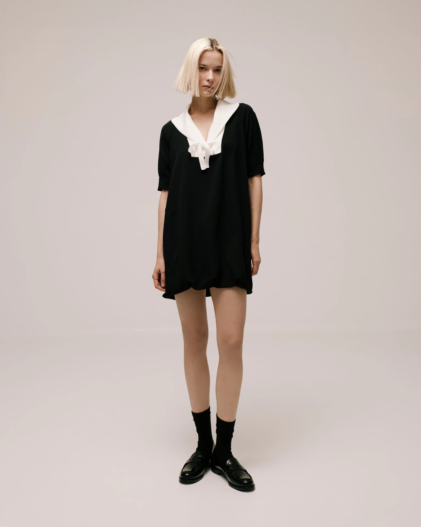 Sailor-Collar Cady Mini Dress - imagen 1
