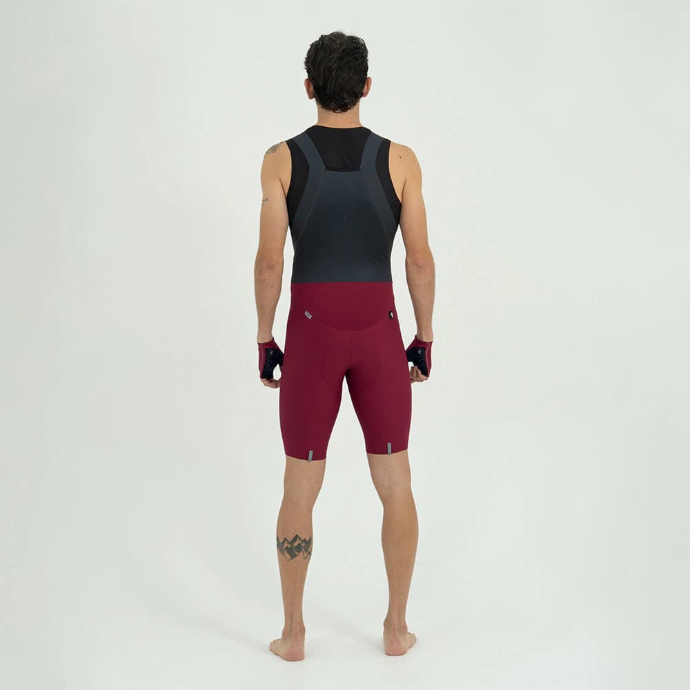 PANTALONETA CICLISMO TOSCANA 2.0 TERRACOTA PARA HOMBRE - imagen 2