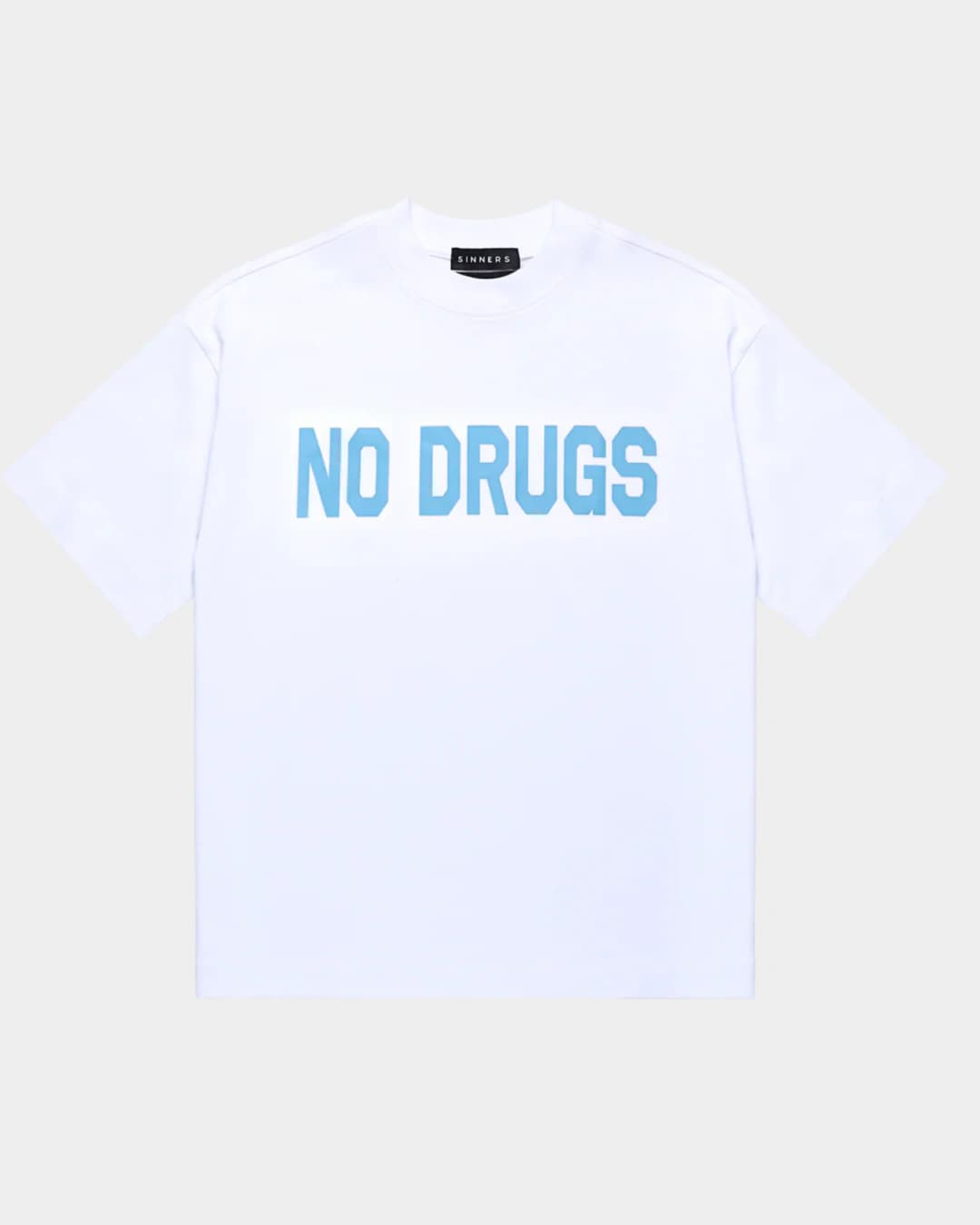NO DRUGS WHITE T-SHIRT - imagen 1
