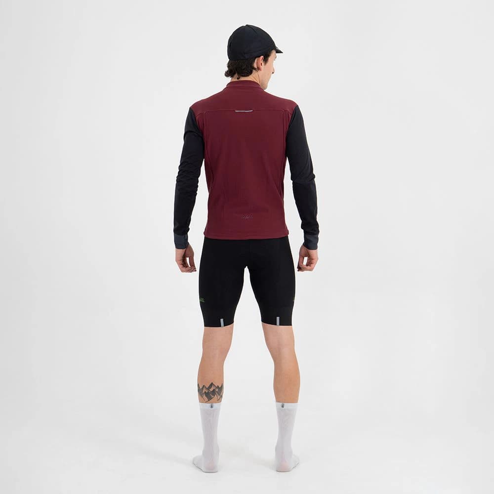 CHAQUETA CICLISMO THERMALTECH WINE UNISEX - imagen 2