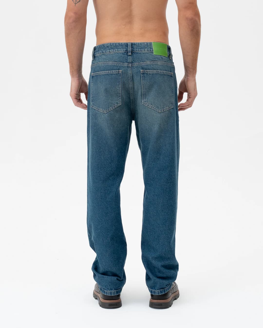 BR02 DARK MEDIUM REGULAR JEAN - imagen 3