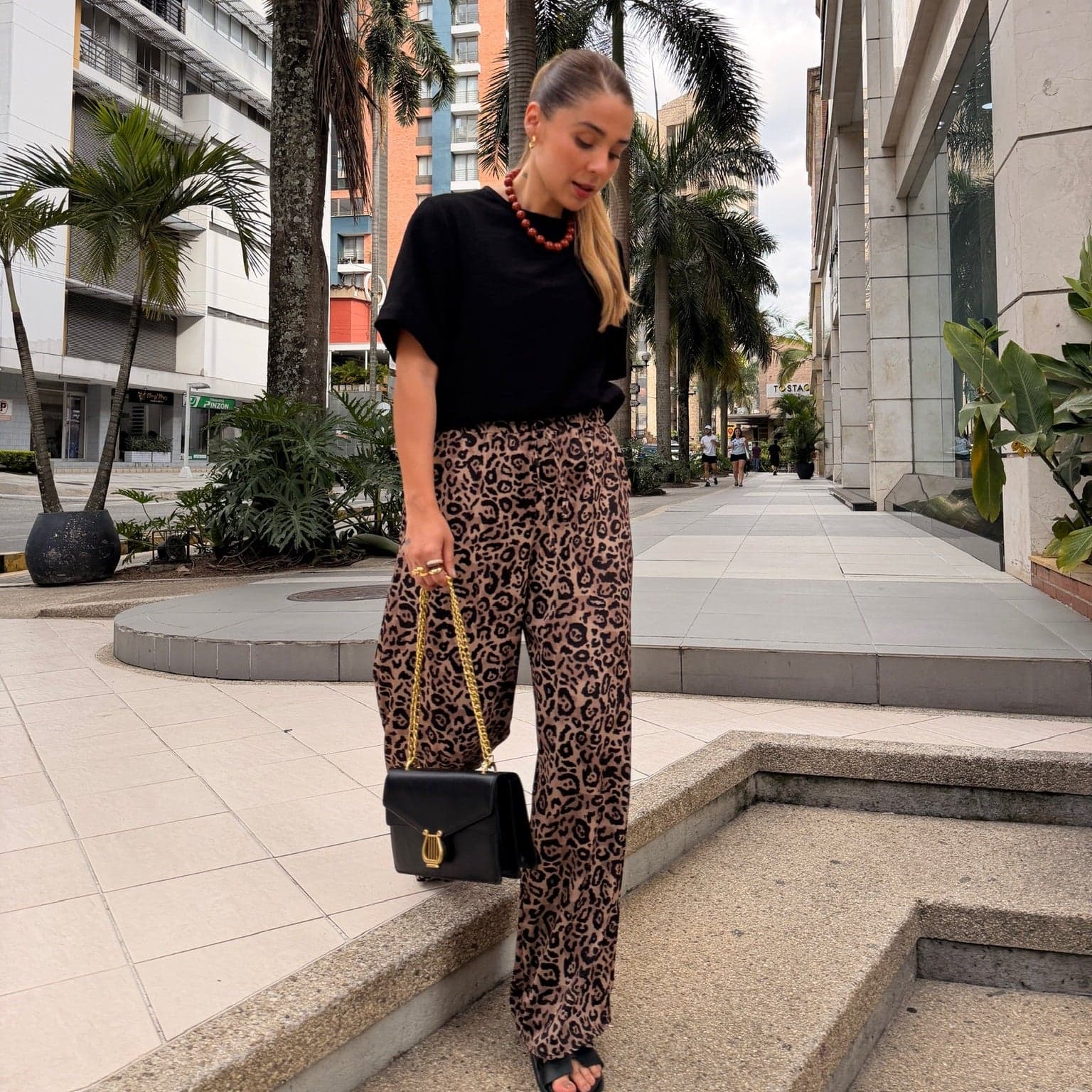 Pantalón Leopardo