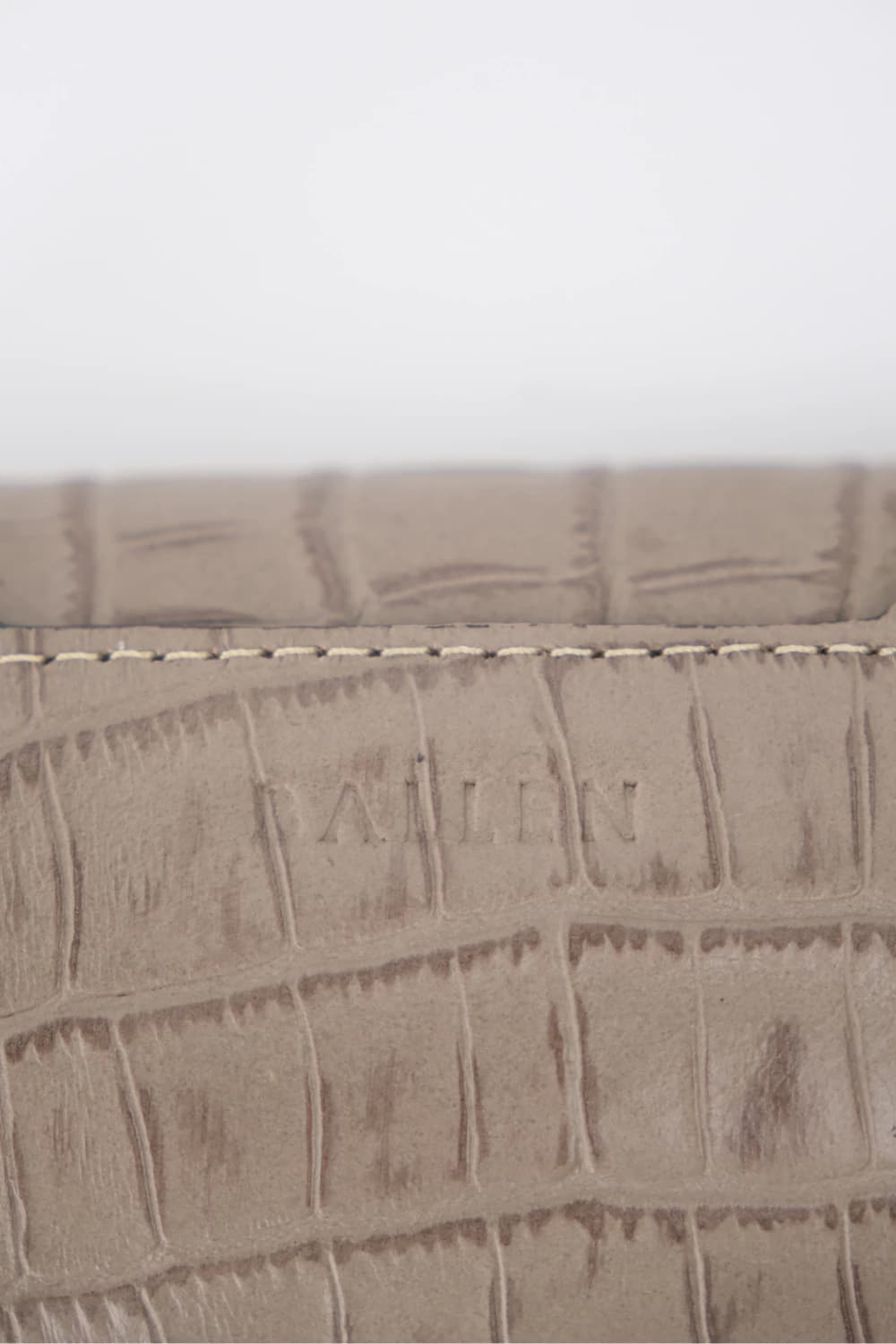 POCKET WALLET - TAUPE CROC - imagen 5