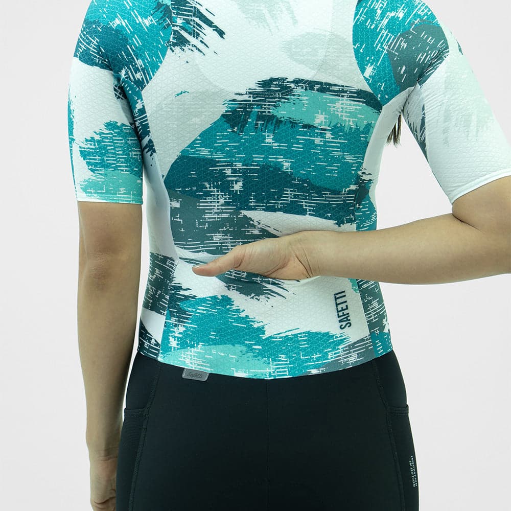 ENTERIZO MANGA CORTA SWIPE BLANCO PARA MUJER - imagen 4