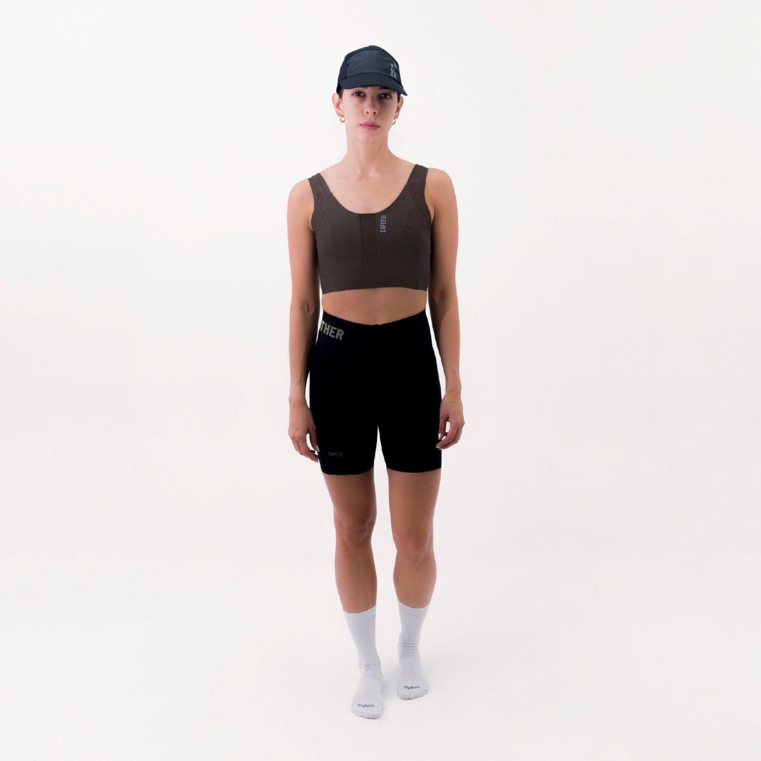 TOP RUNNING SYNK CAFÉ PARA MUJER - imagen 1