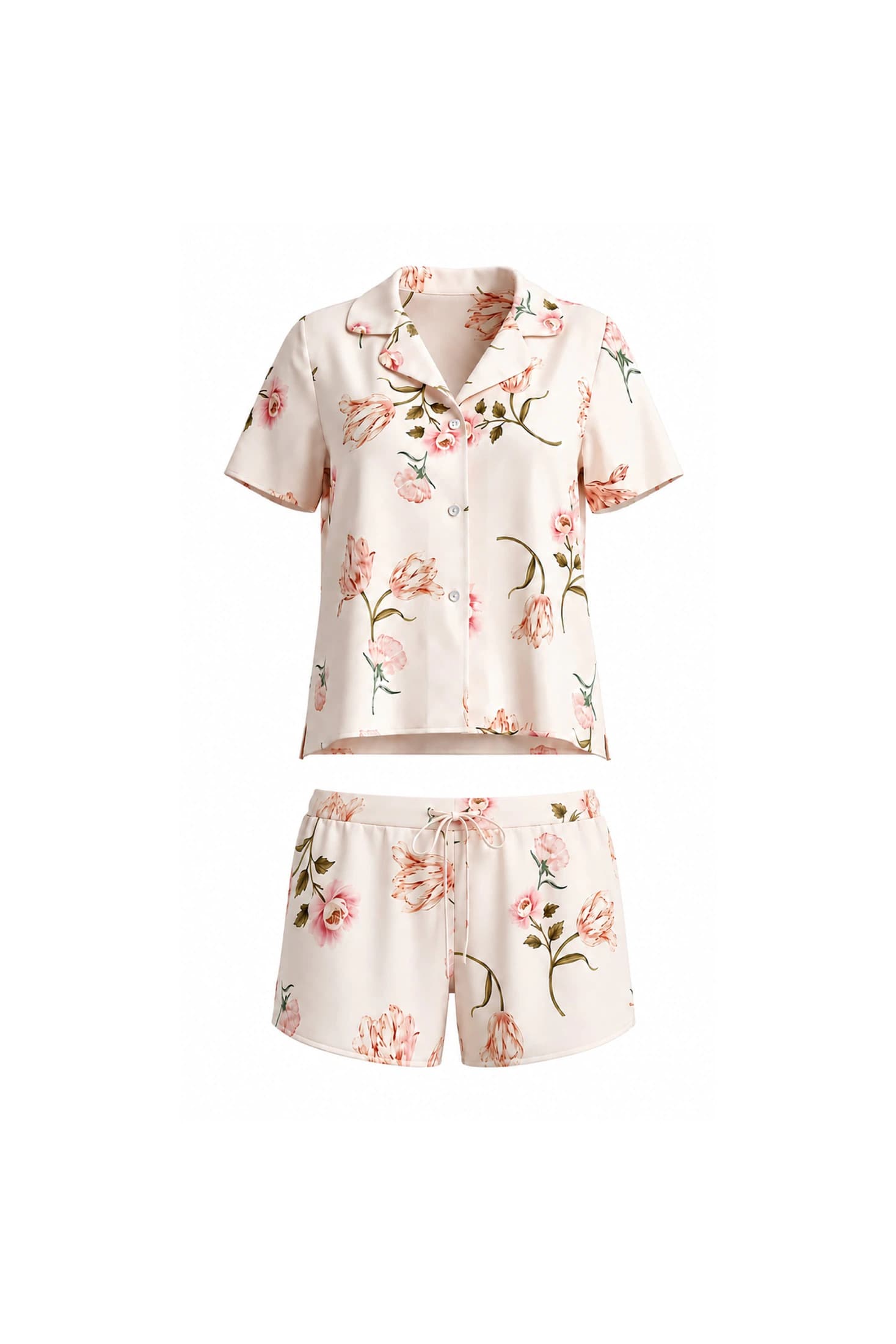 PIJAMA SHORT ELLIPSE CEREZOS ESTAMPADO - imagen 4