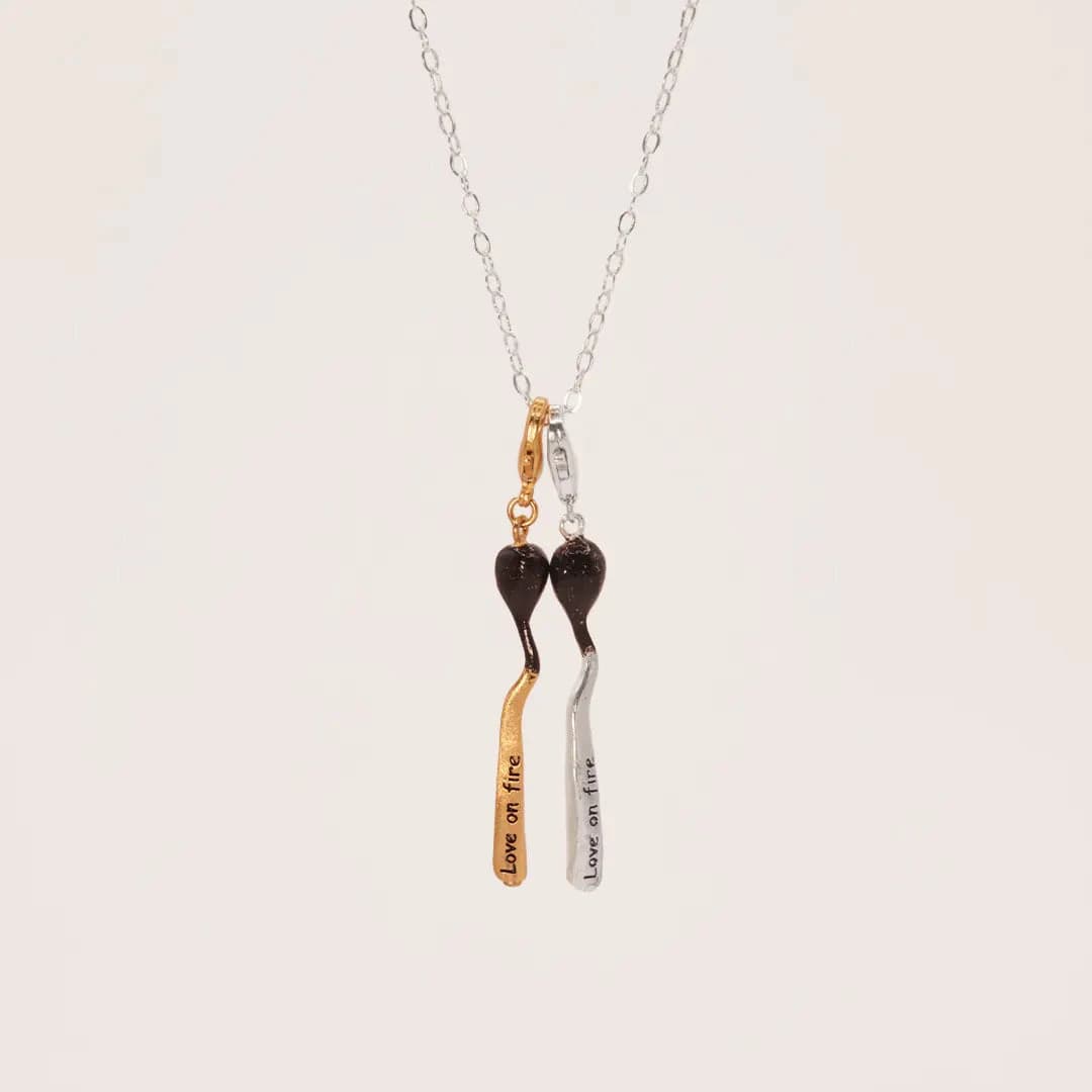 Dije Love On Fire Plata - imagen 3