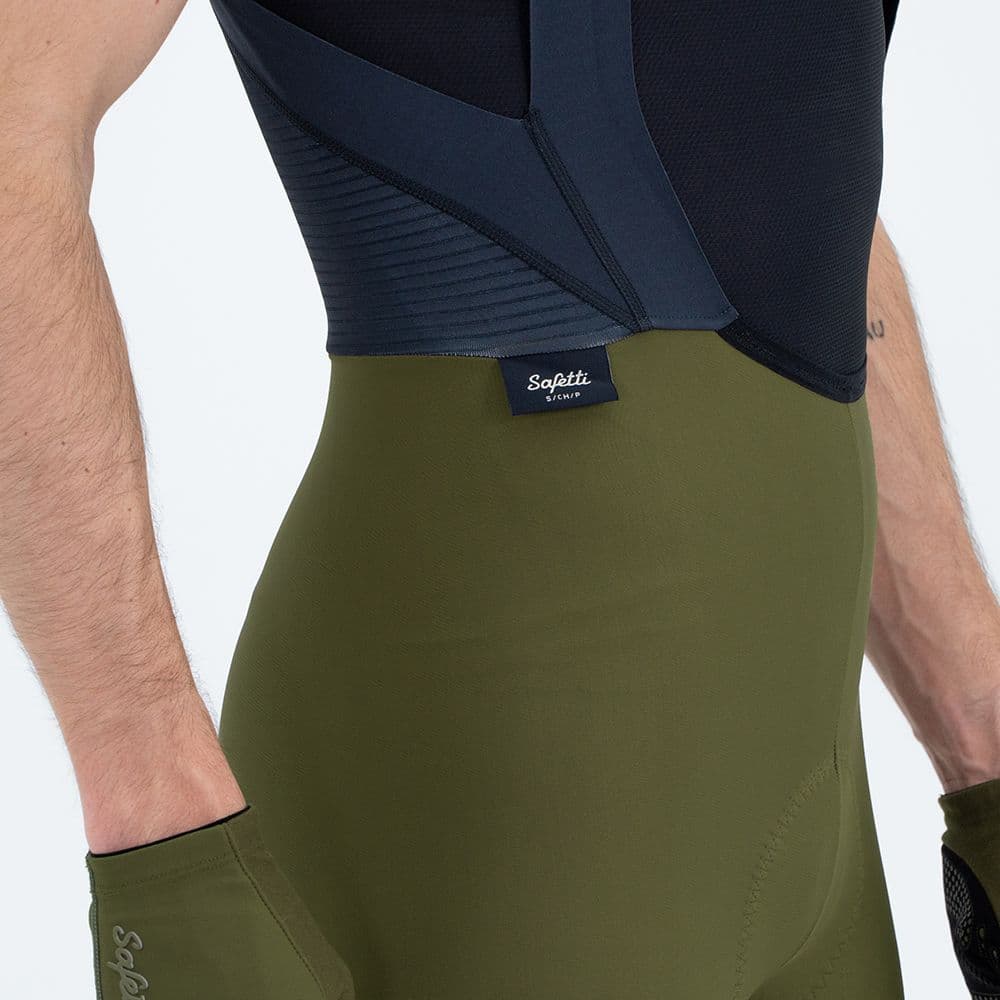 PANTALONETA CICLISMO TOSCANA 2.0 OLIVA PARA HOMBRE - imagen 5