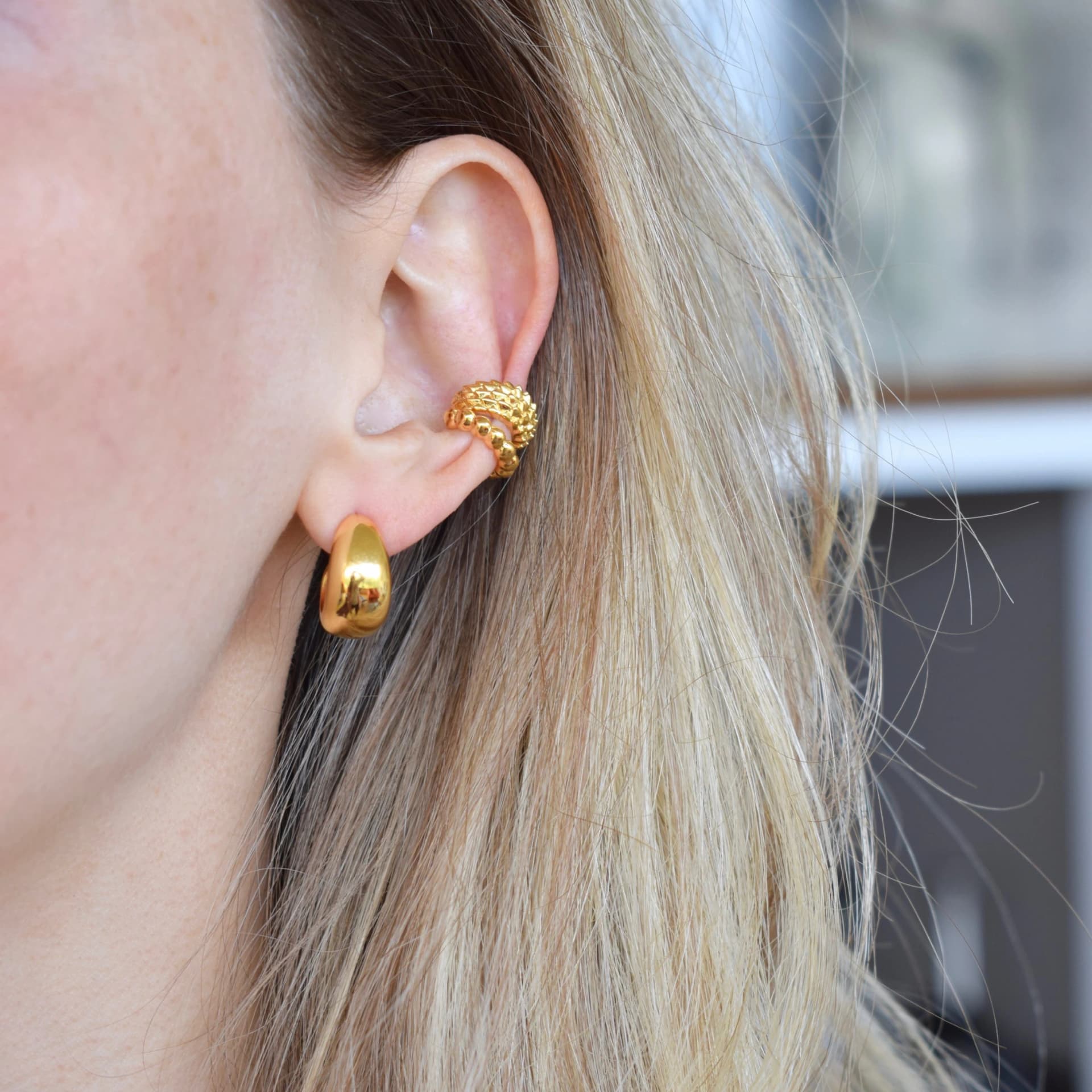 Ear Cuff Dragon - imagen 3