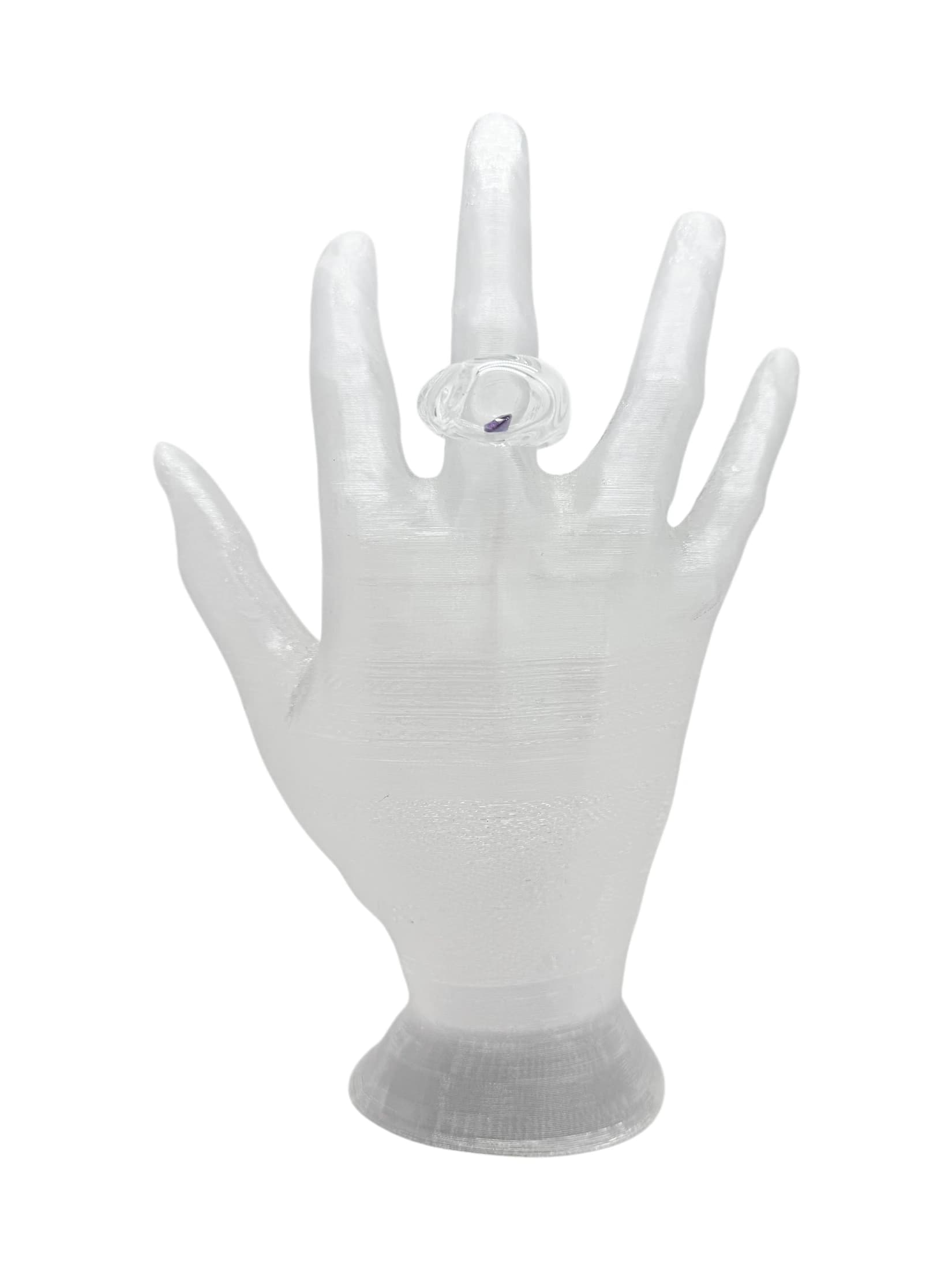 anillo vidrio zircón - imagen 16