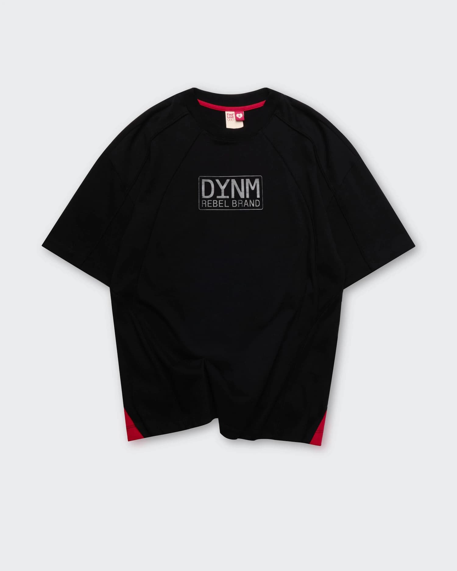 Camiseta Negra Oversize - Edición Fast Love - imagen 4