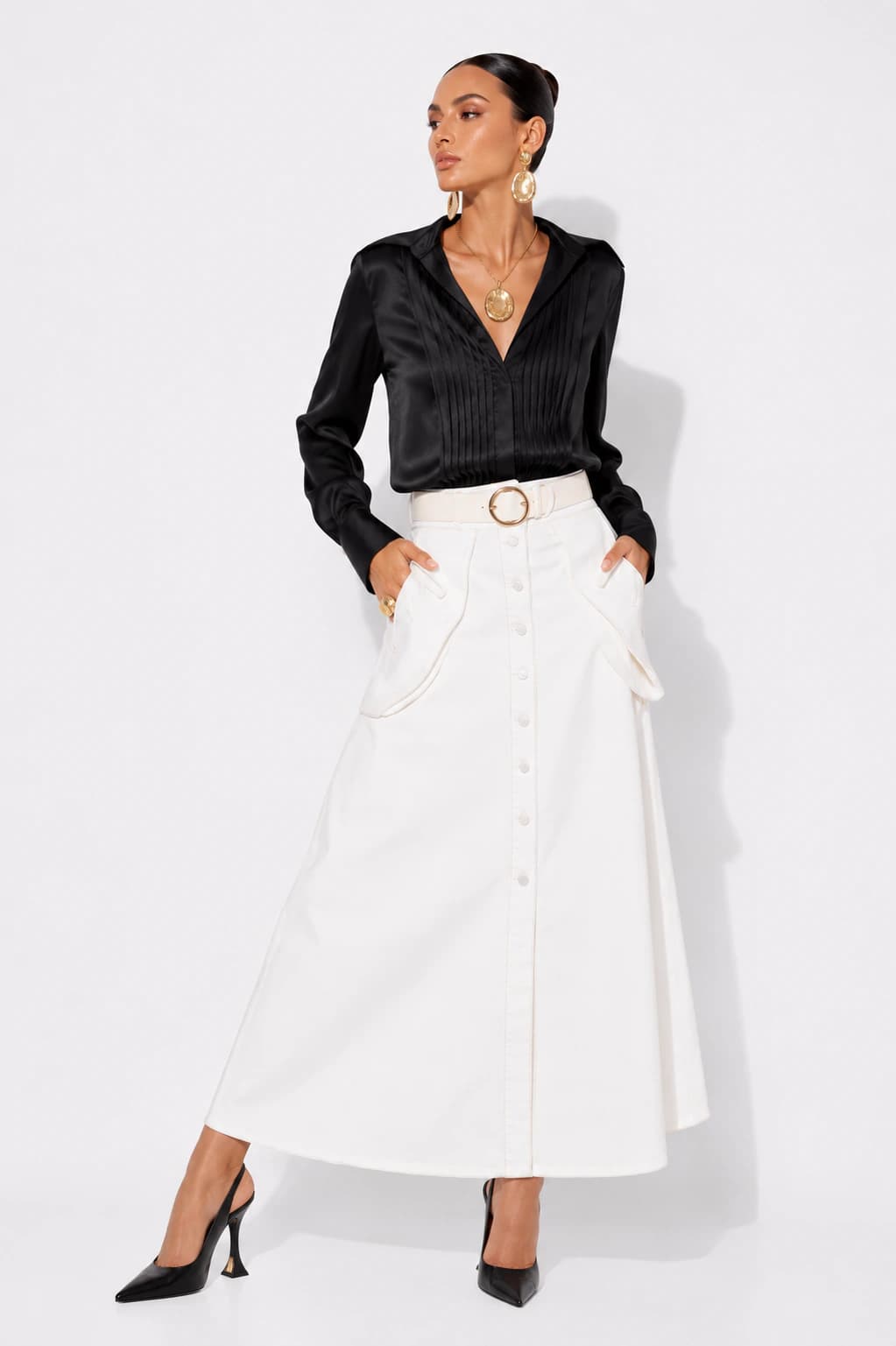Blusa Barbora Negro - imagen 2