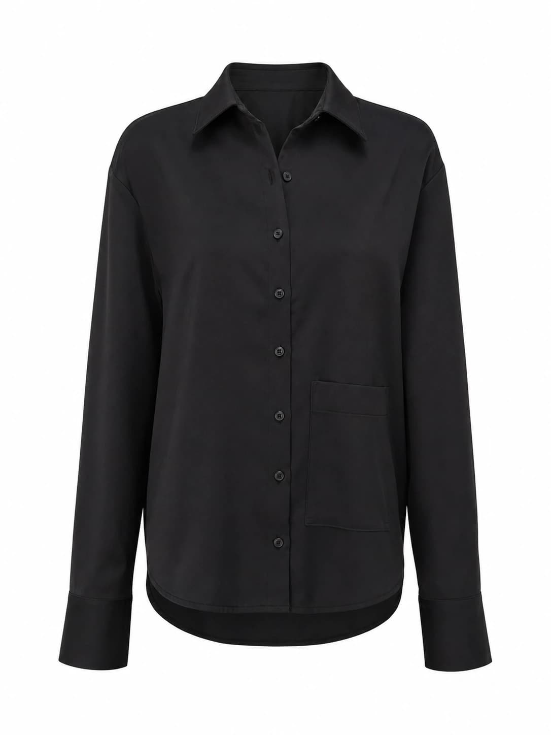Blusa Manga Larga Negra