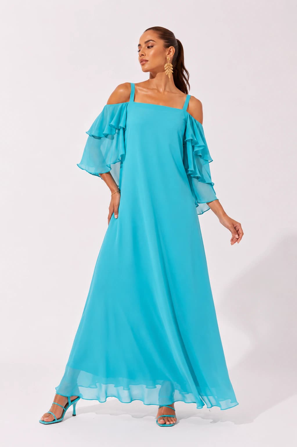 Vestido Sicilia Aguamarina - imagen 1