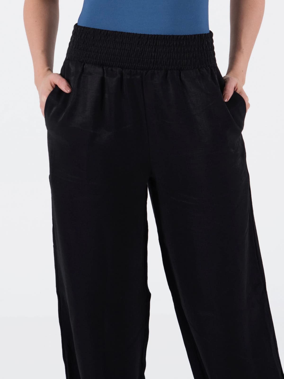 pantalon karina shiny negro - imagen 3