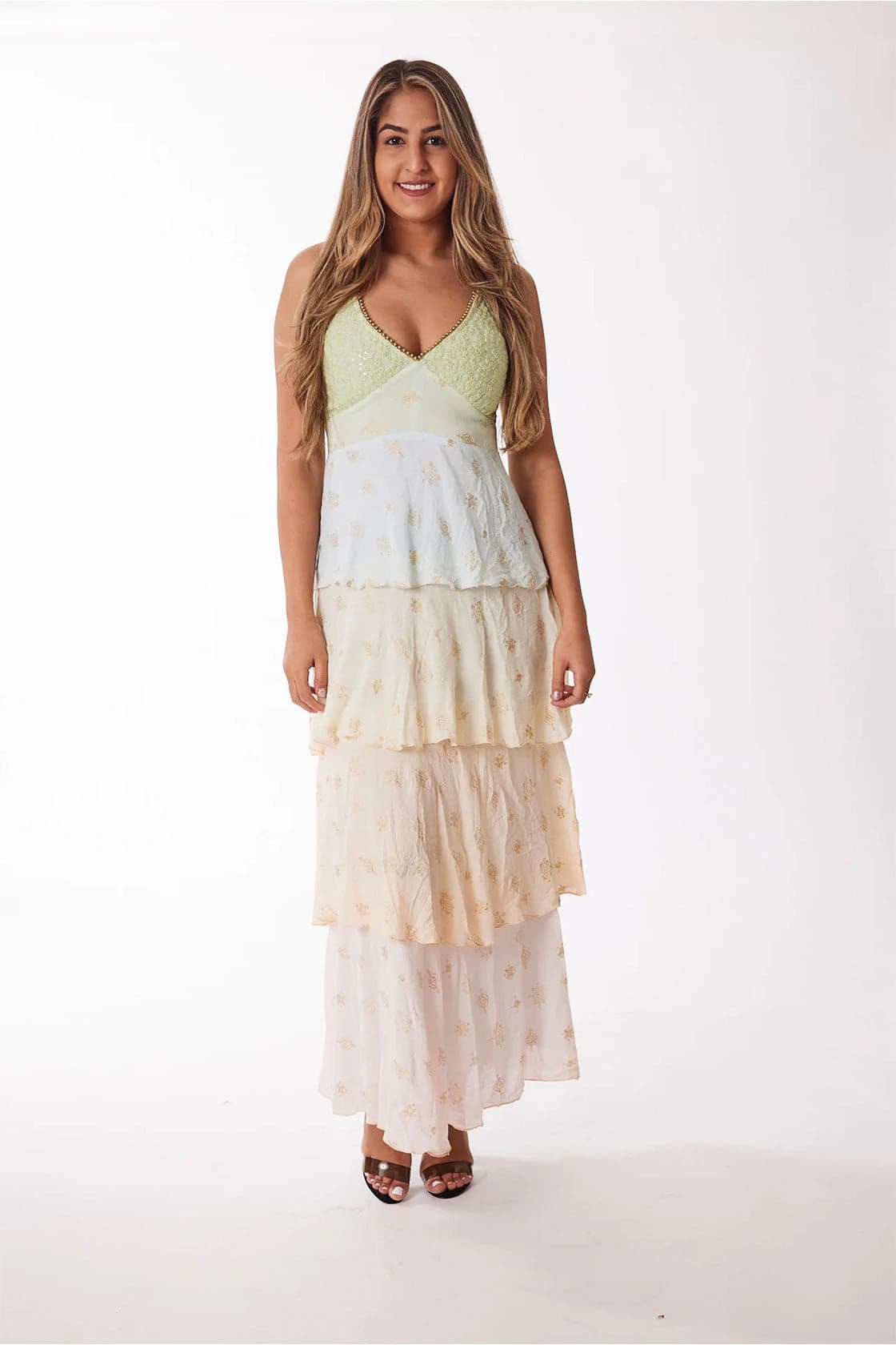 Pastel Ruffle Dress - imagen 1