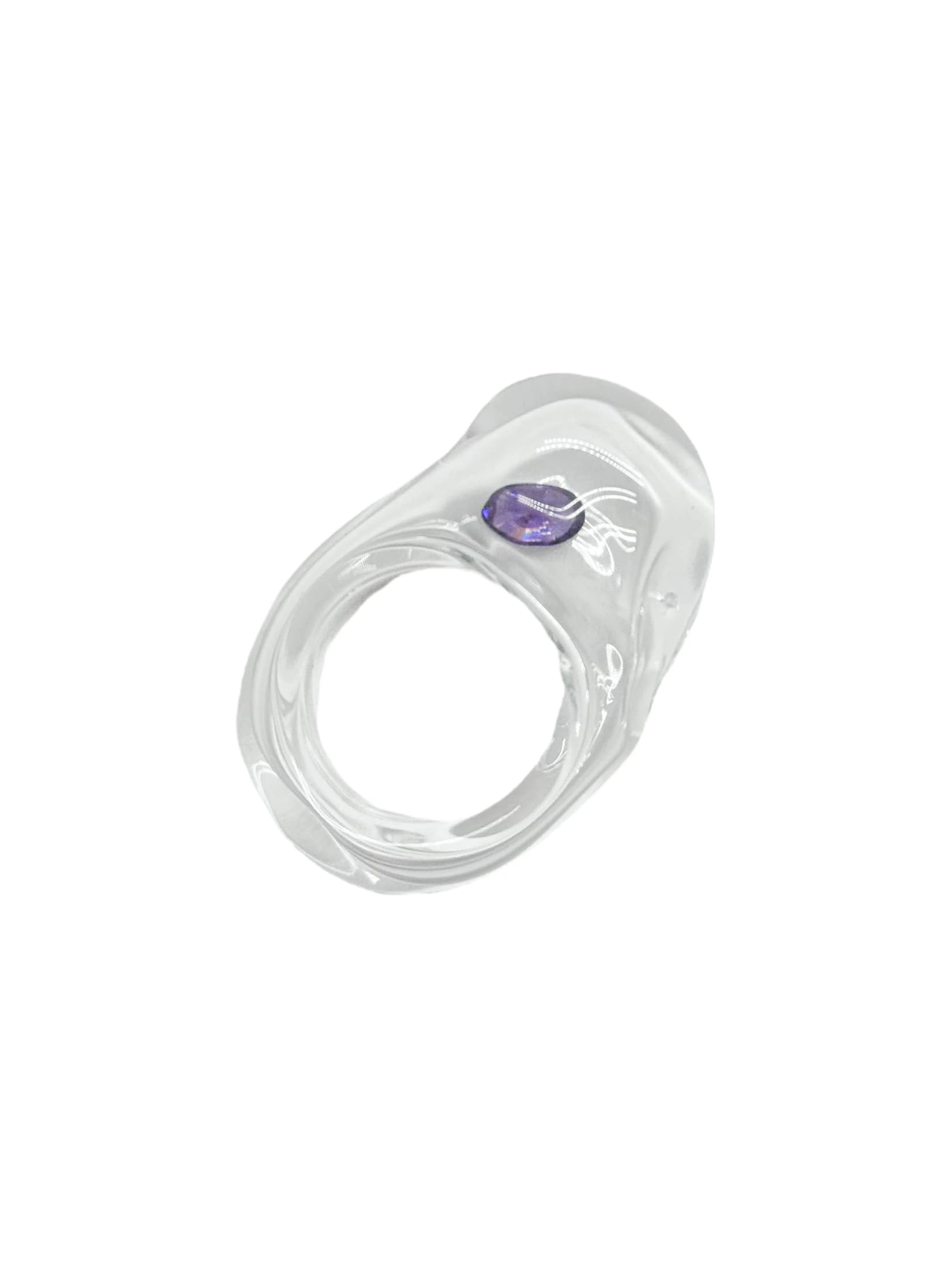 anillo vidrio zircón - imagen 15