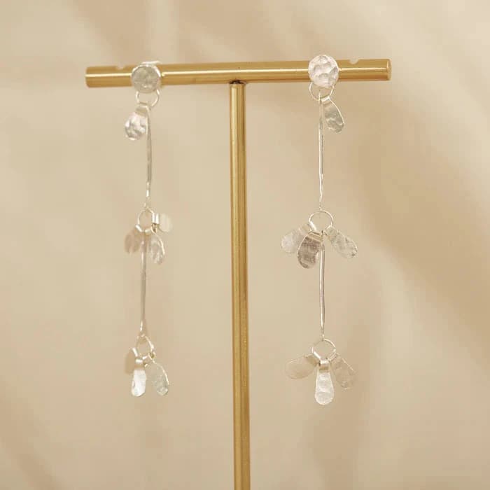 ARETES LARGOS SEMILLA SAGRADA - imagen 4