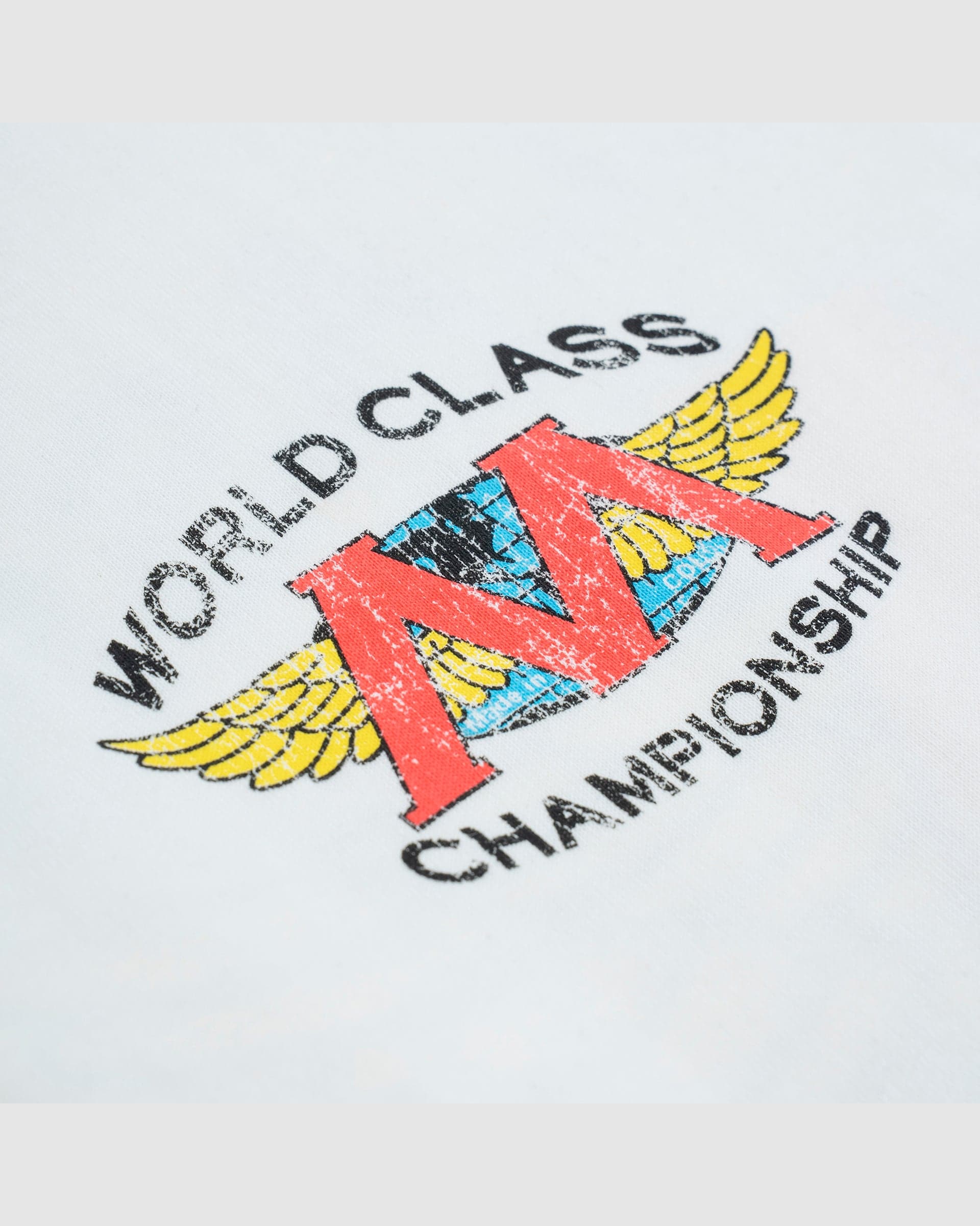 Camiseta Boxy Fit World Class - Cloud Dancer - imagen 5