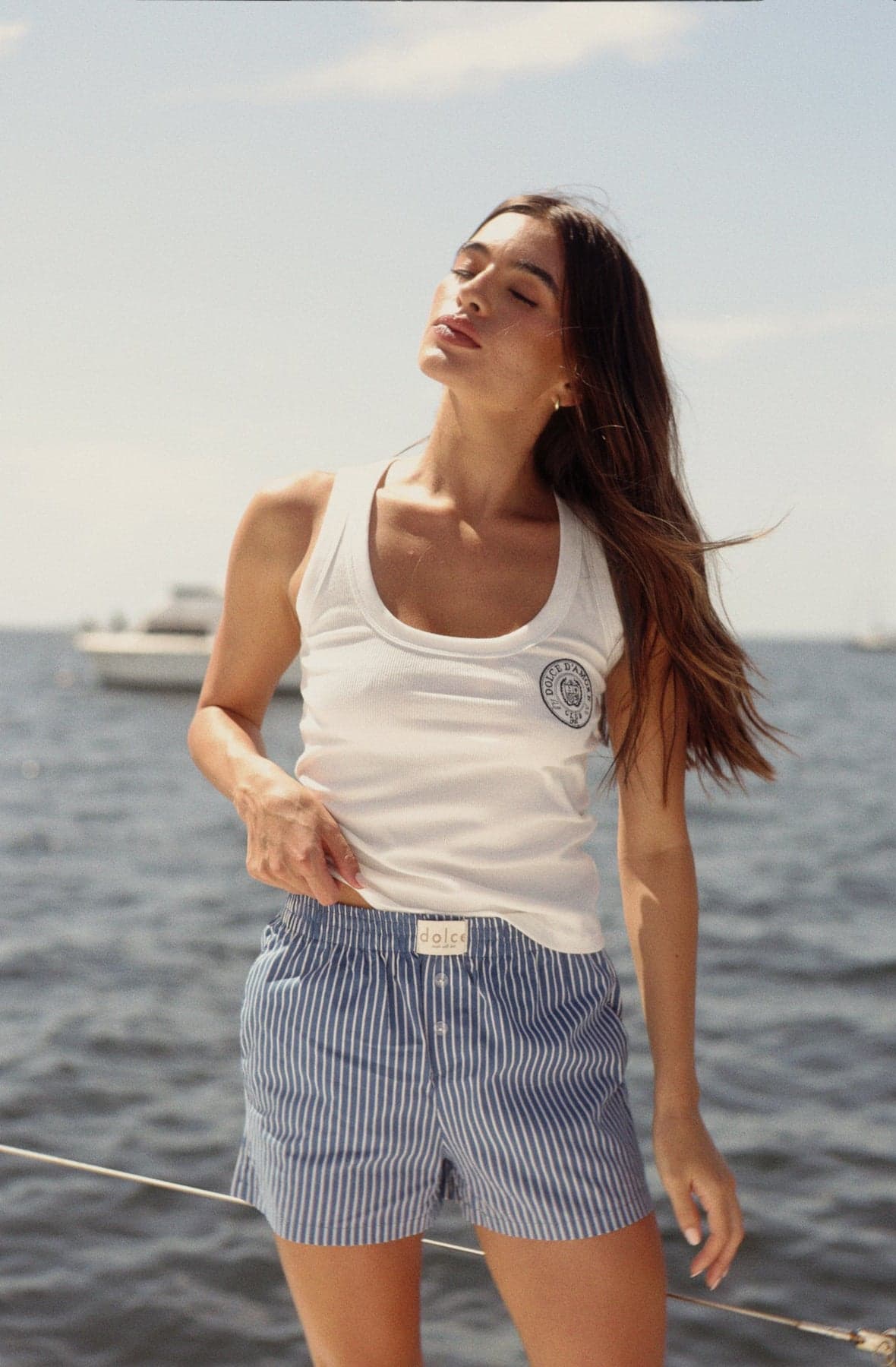 Set Short Positano Blue Line - imagen 3