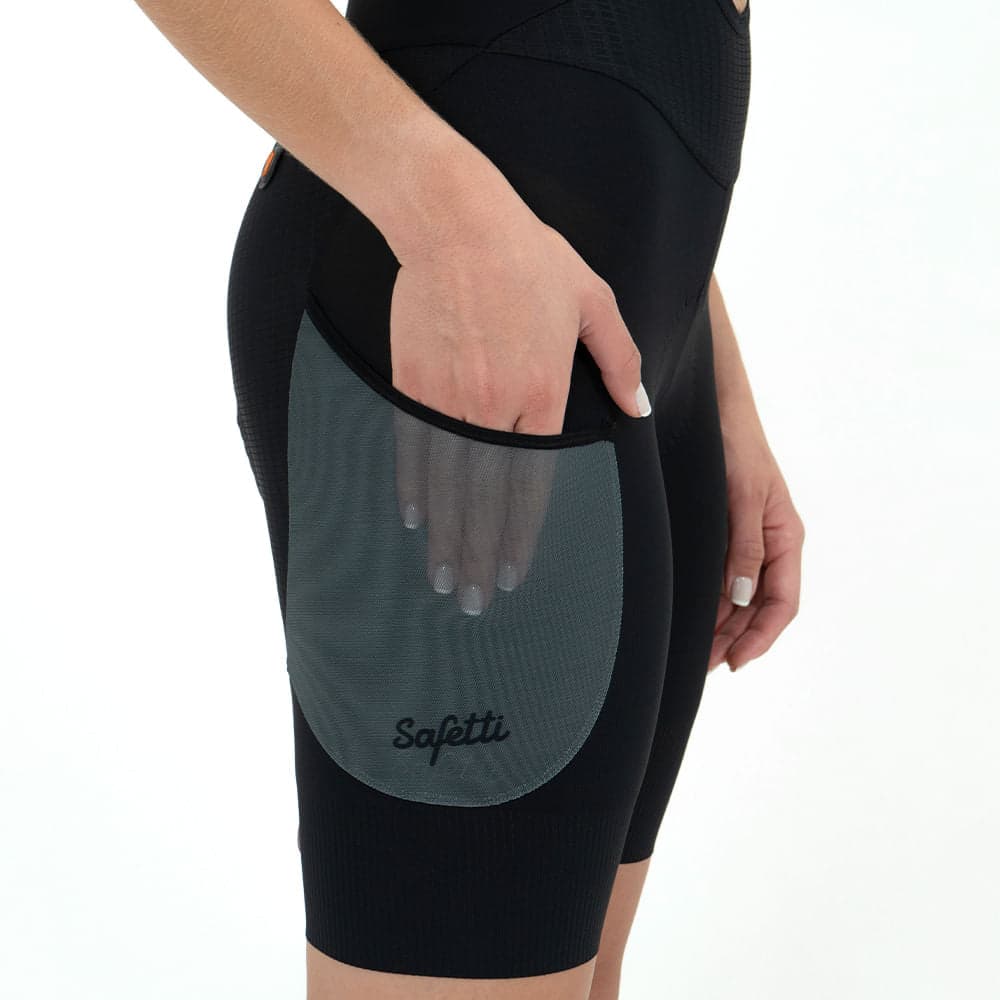 PANTALONETA CICLISMO EVANS CARGO GRIGIO PARA MUJER - imagen 5