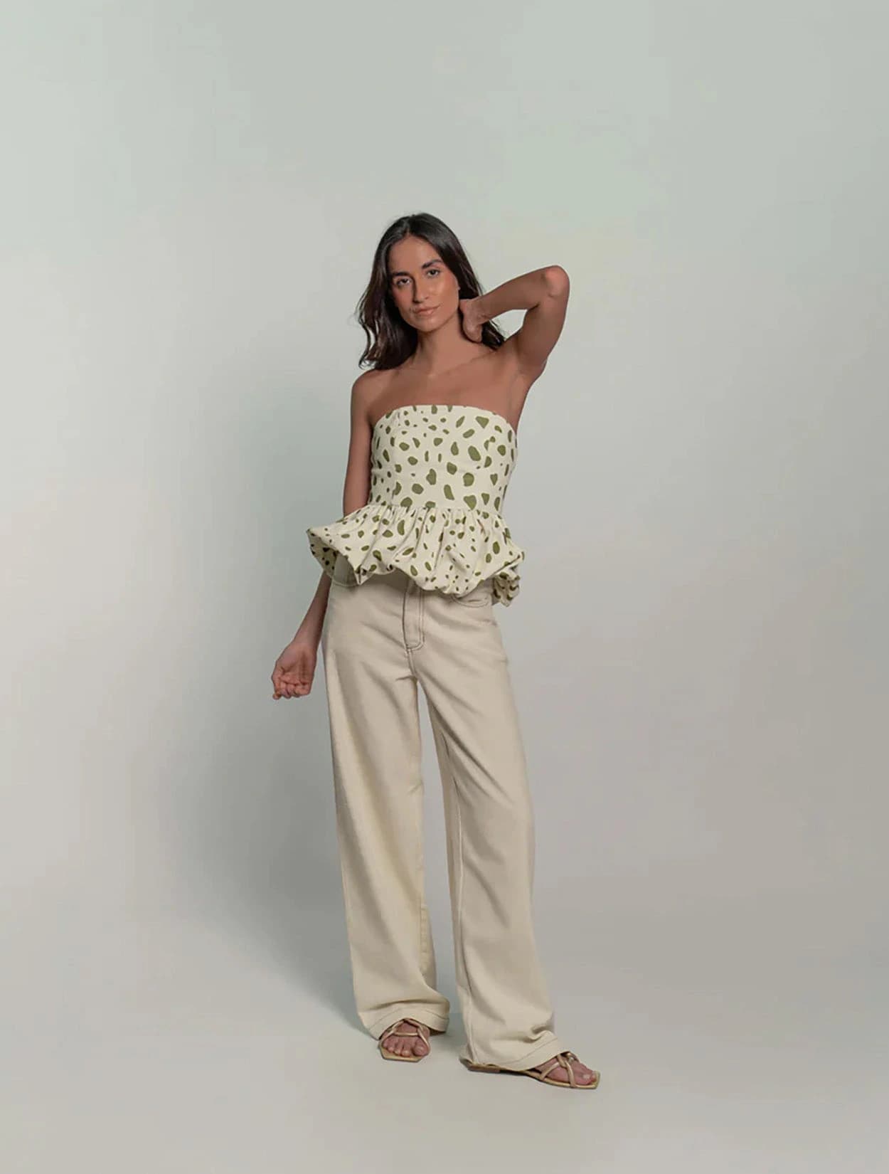 TOP MARTINI OLIVE - imagen 1