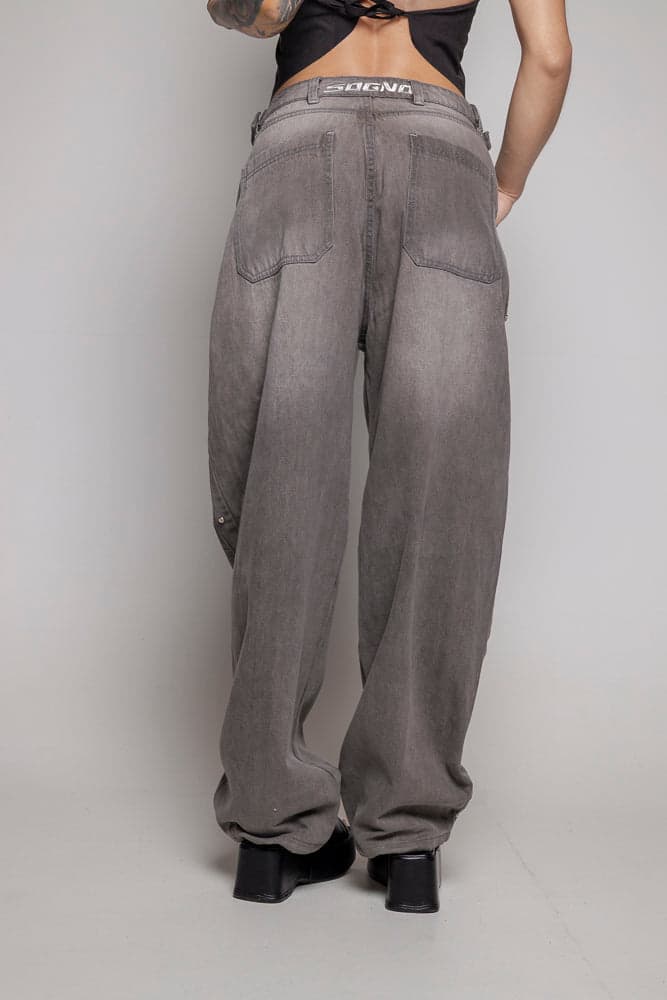 Baggy Courage Dama Gris/Stone - imagen 3