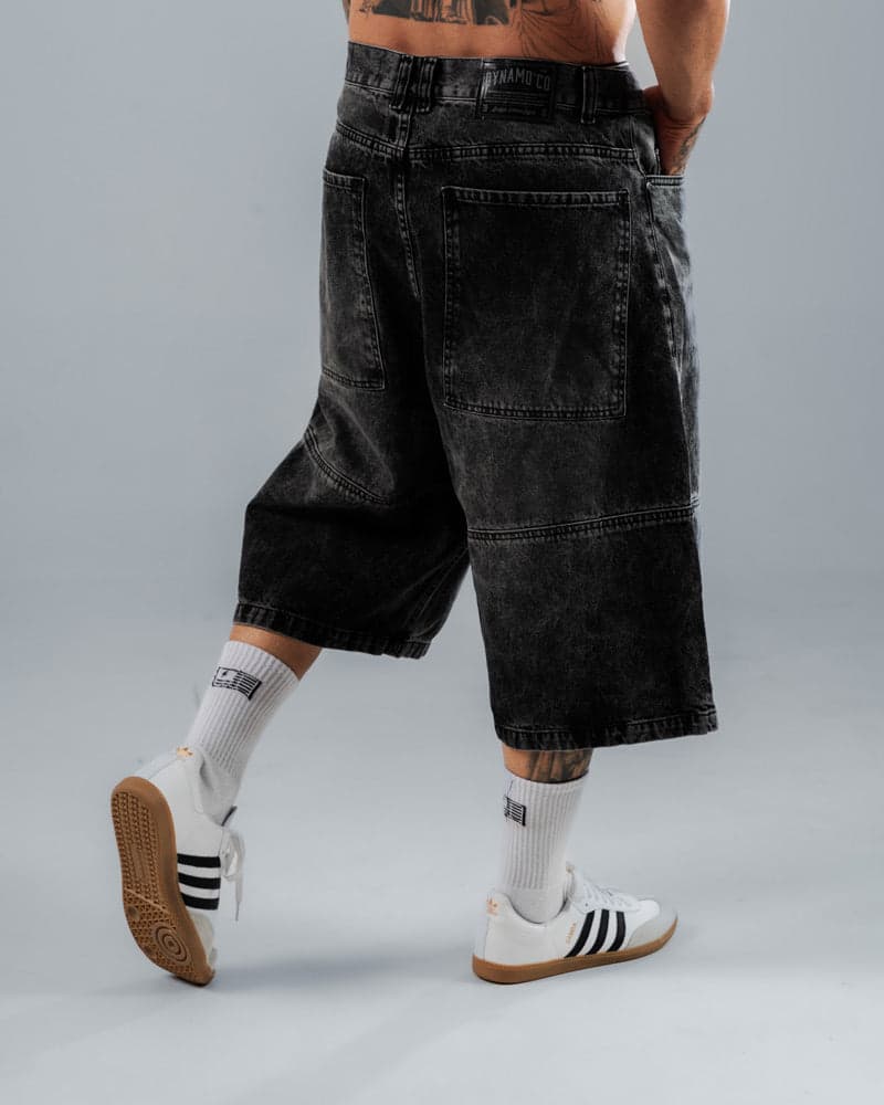 Baggy  Negro Jorts Basico - imagen 2