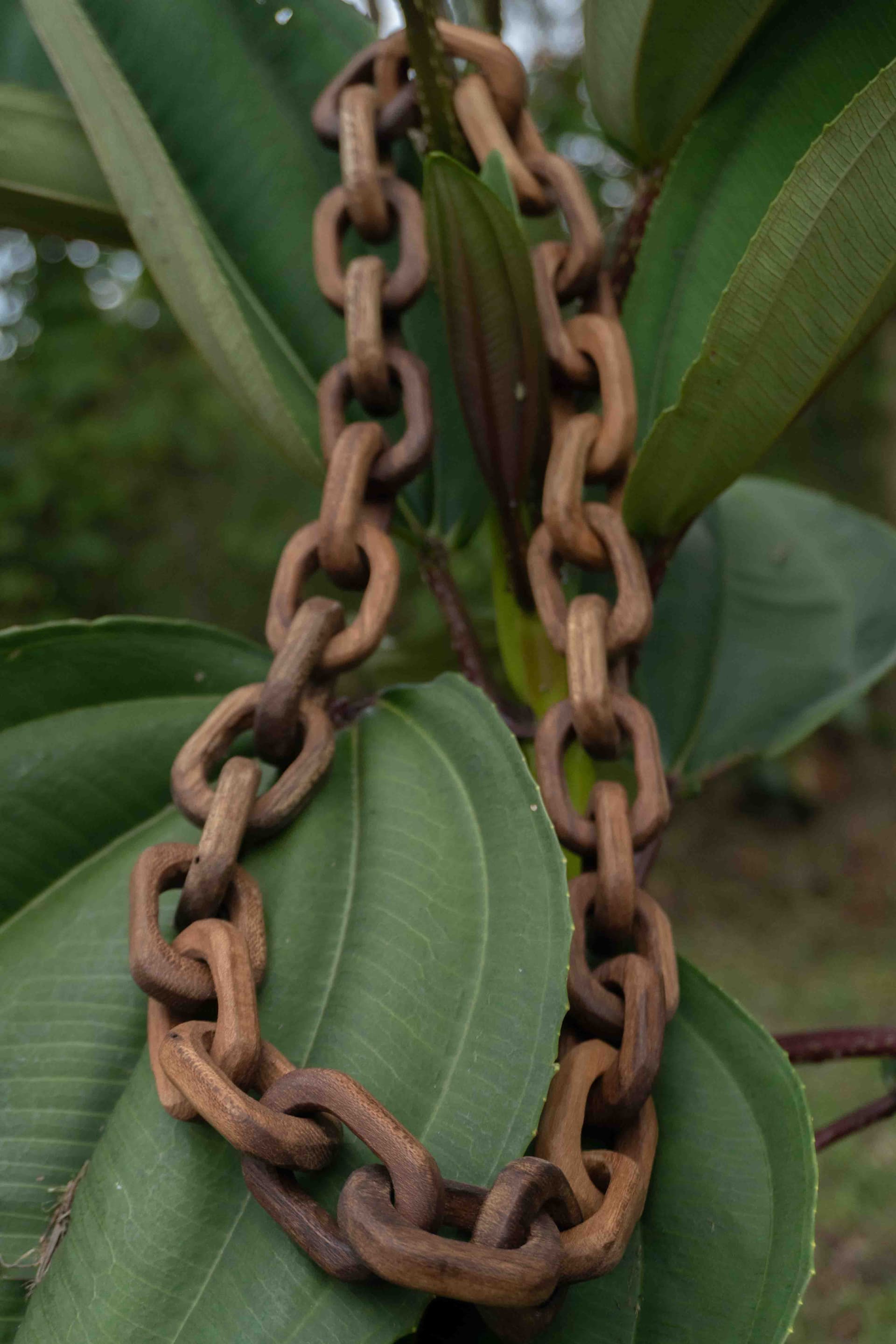 MAYUN collar de madera - imagen 8