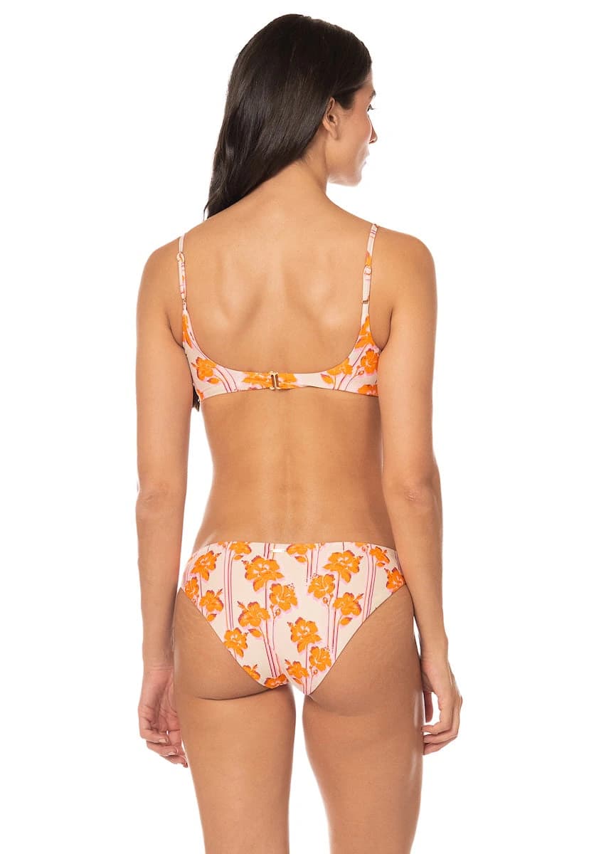 Maaji Molokai Bloom Flirt Low Rise Thin Side  Bikini Bottom - imagen 1
