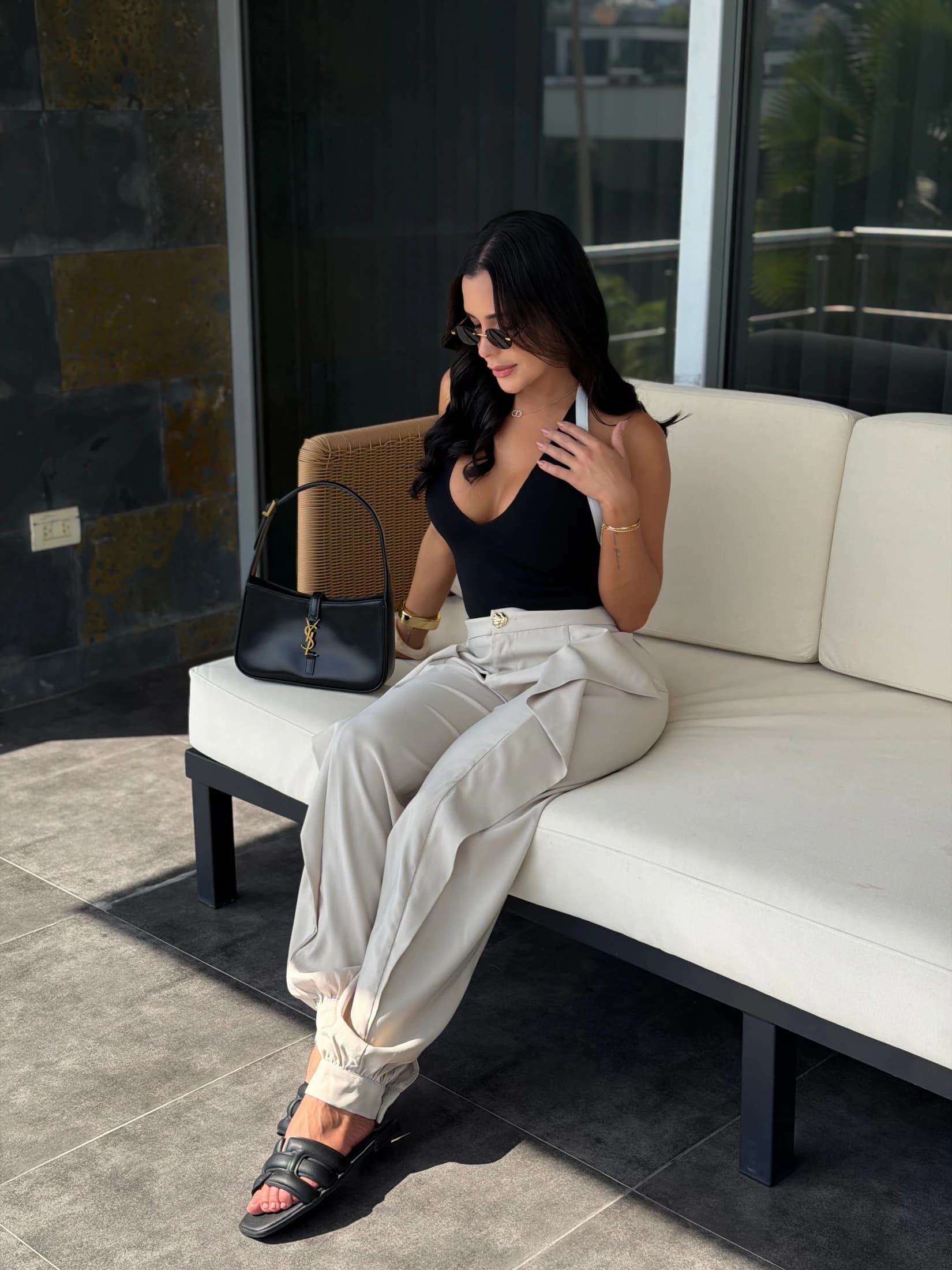 PANTALON ZAIRY MARFIL - imagen 4