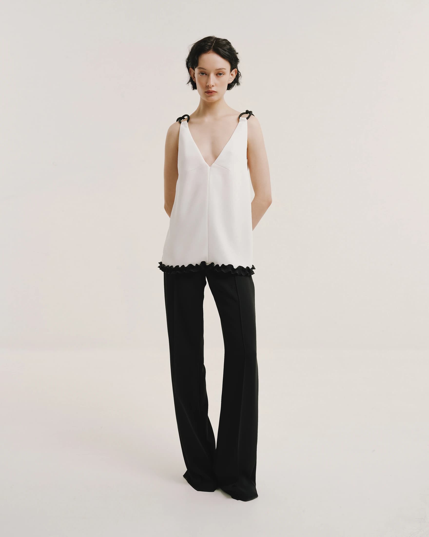 1920s-Inspired Sleeveless Top