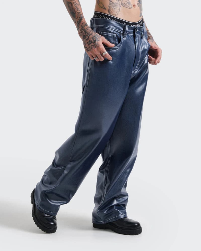 Jeans Wide Leg Indigo Legacy - imagen 9